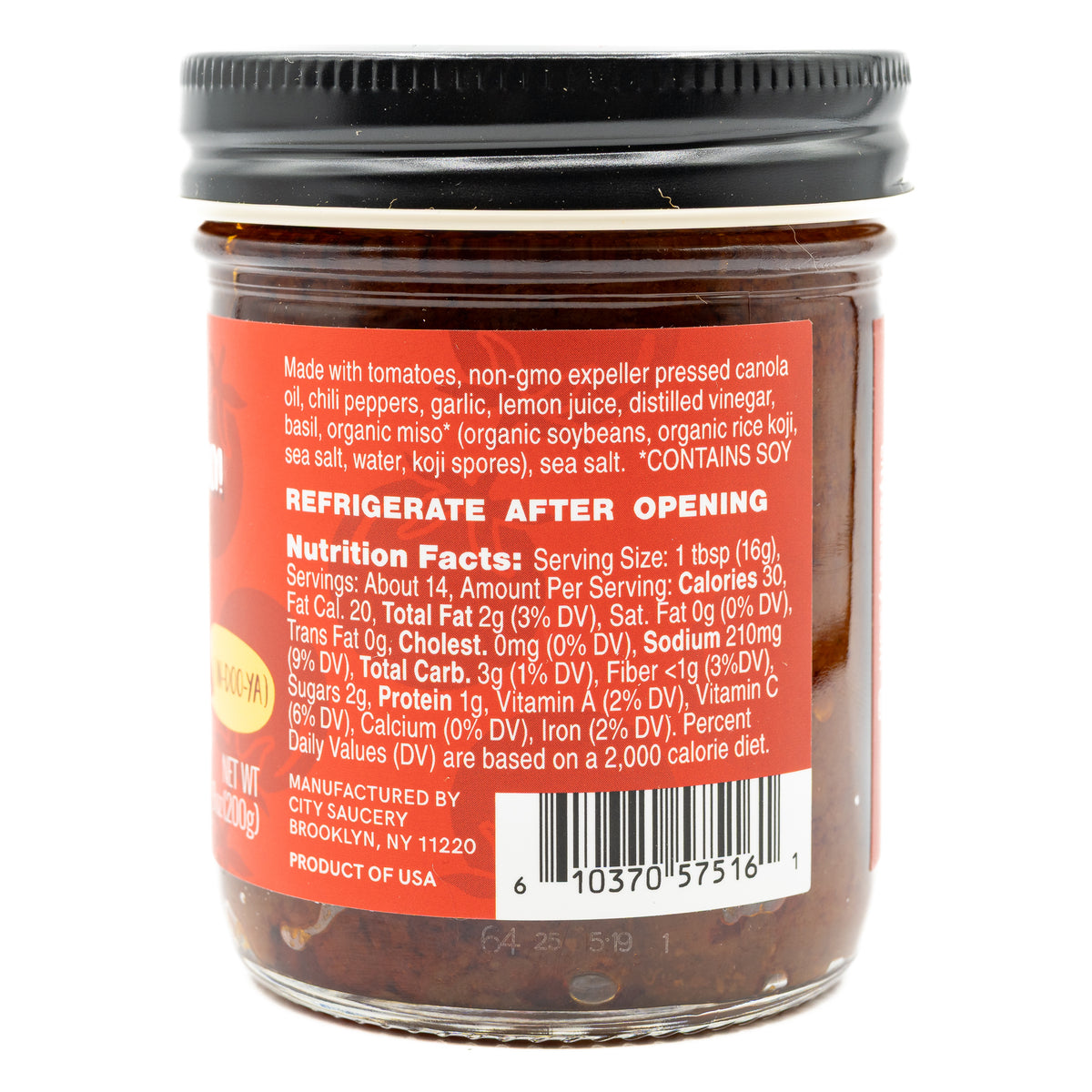 City Saucery Tomato Nduja