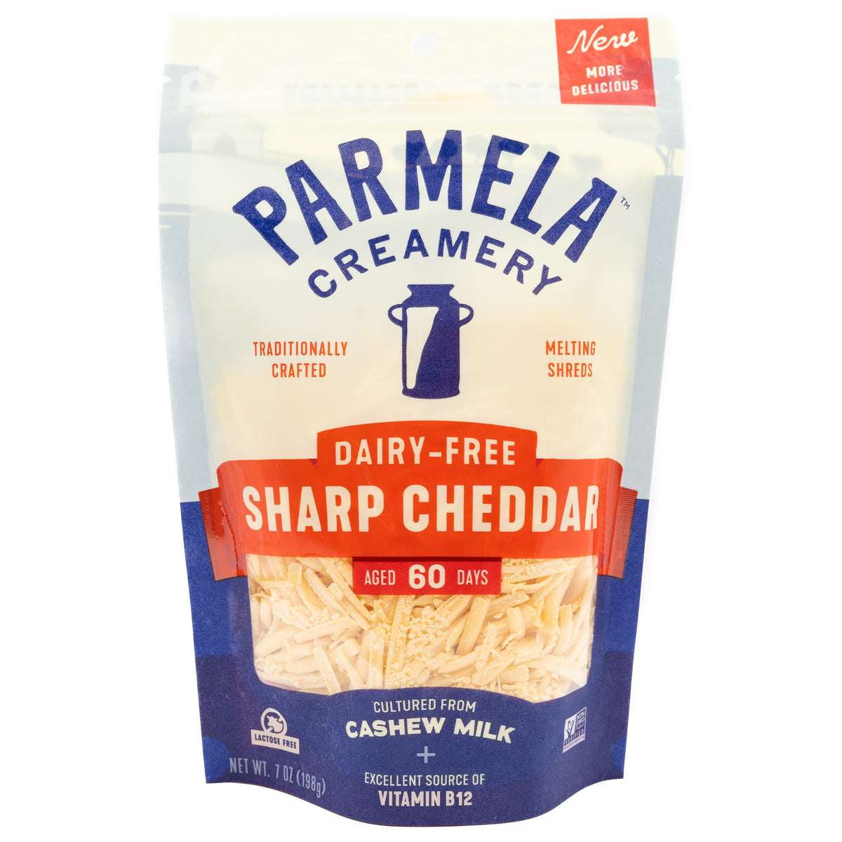 Parmela Creamery Shreds Cheddar