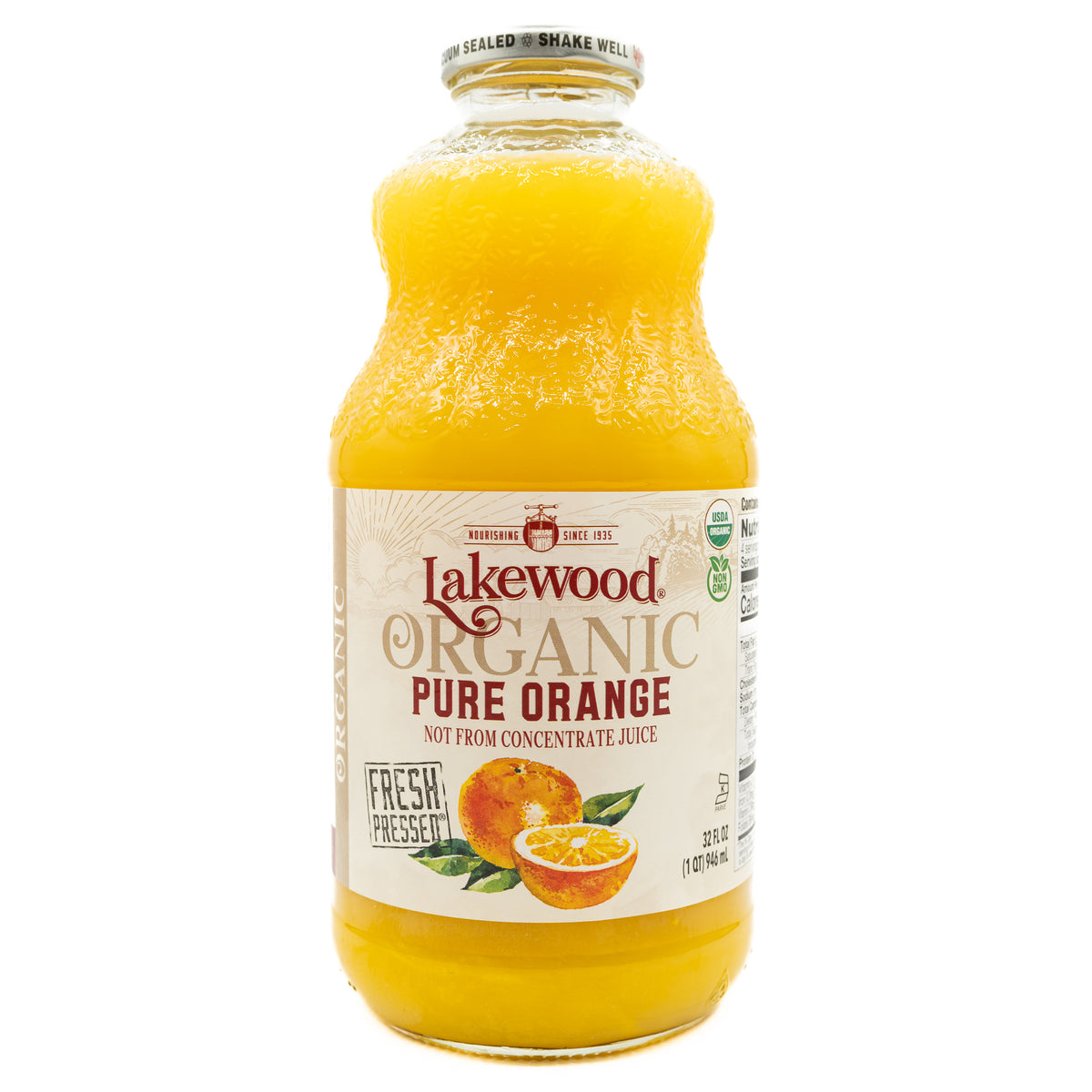 Lakewood Orange Juice 32 oz
