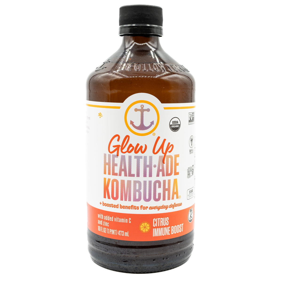 Health Ade Kombucha Immune Boost Citrus