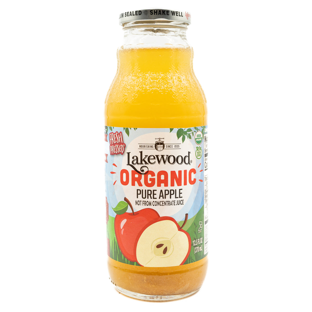 Lakewood Apple Juice 12.5oz