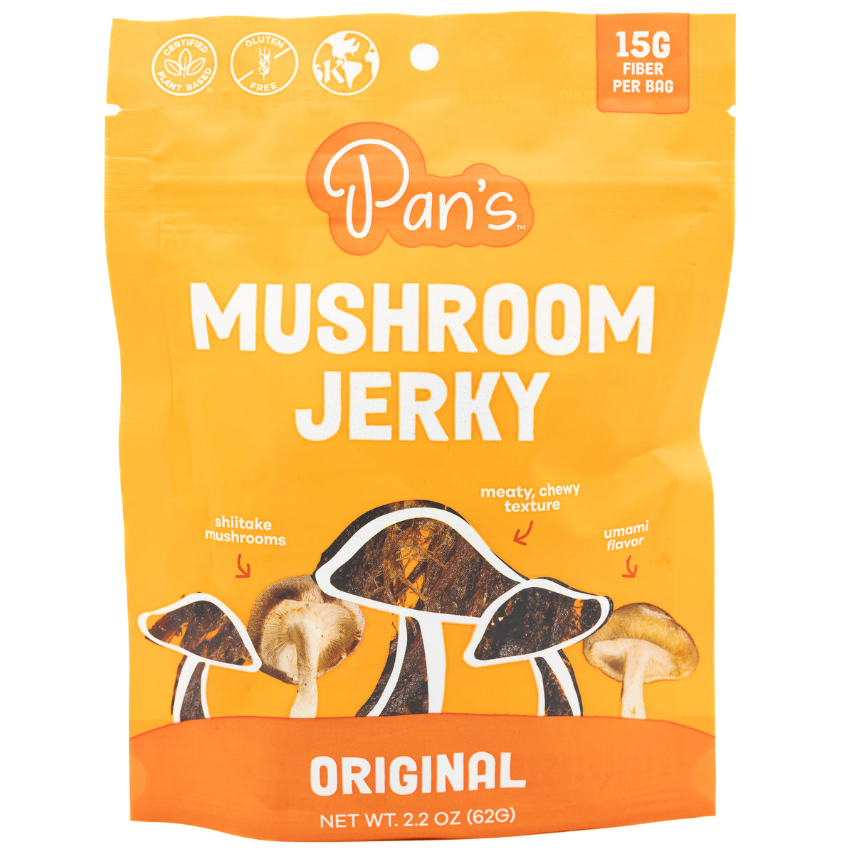 Pans Mushroom Jerky Original