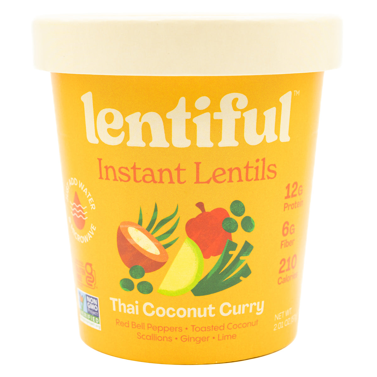 Lentiful Instant Lentils Thai Coconut