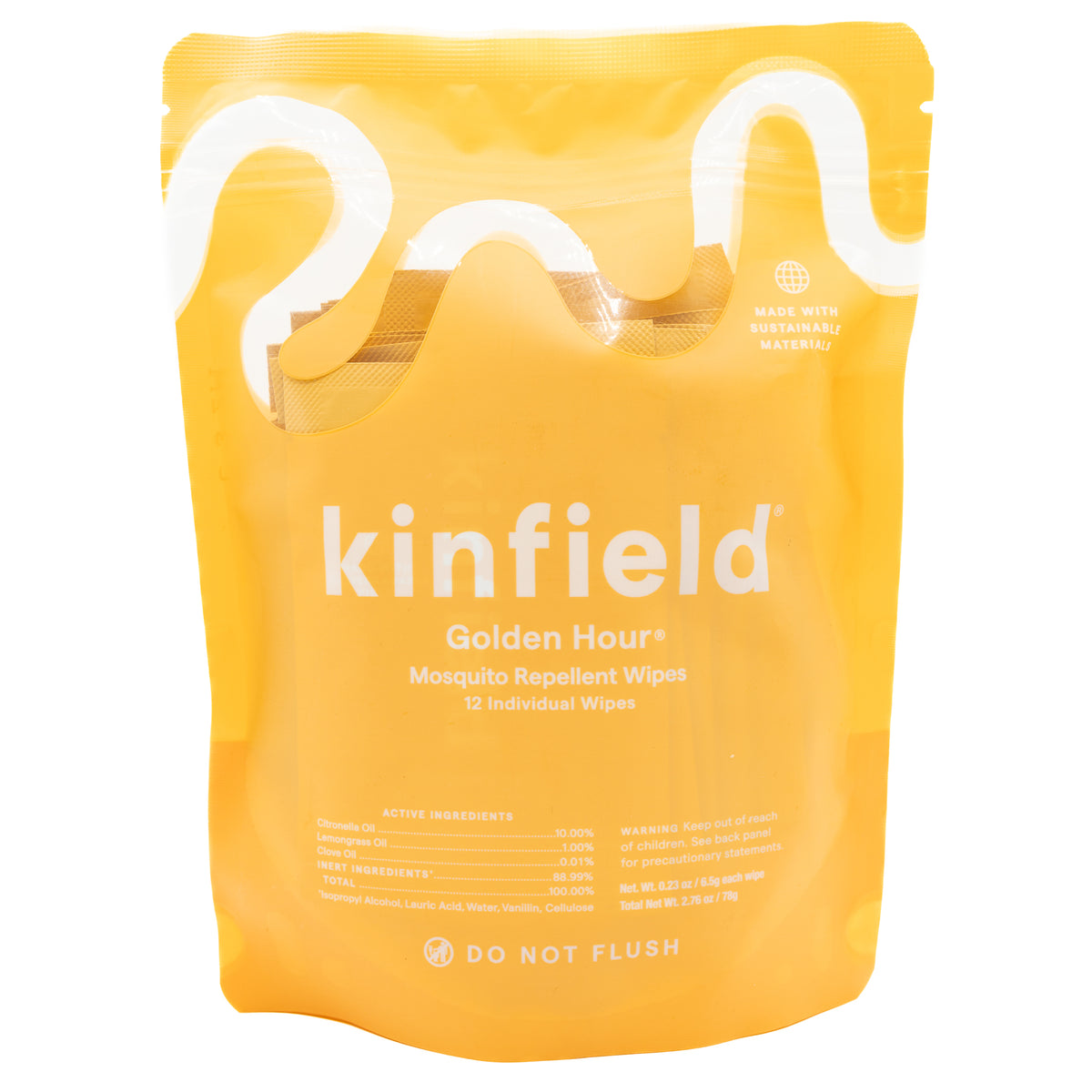 Kinfield Mosquito Repellent Wipes