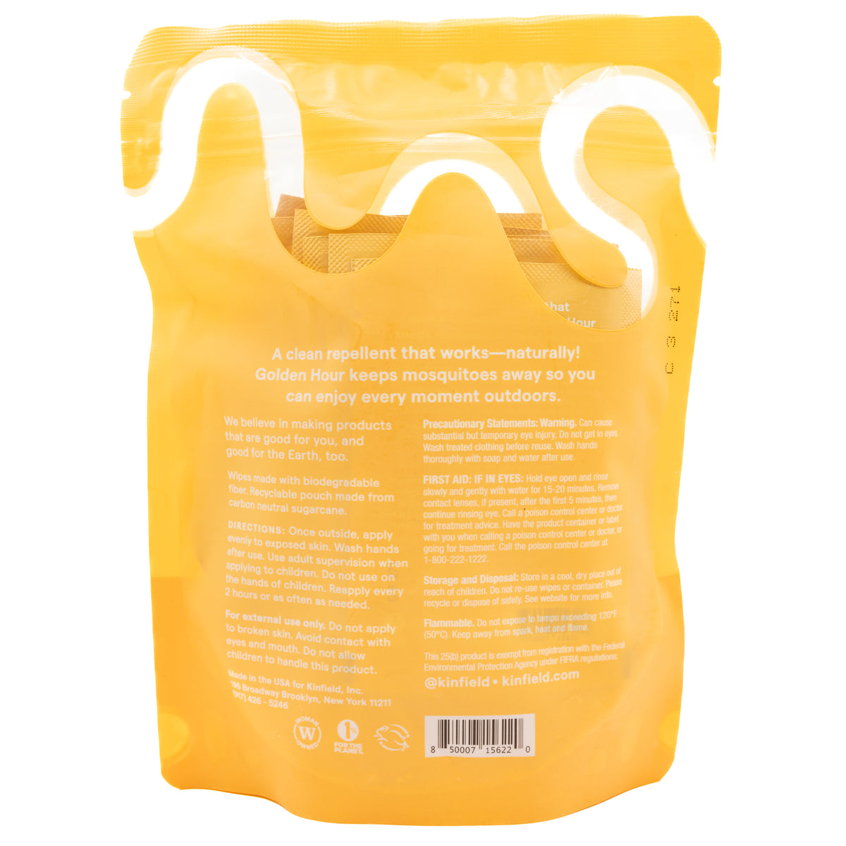 Kinfield Mosquito Repellent Wipes