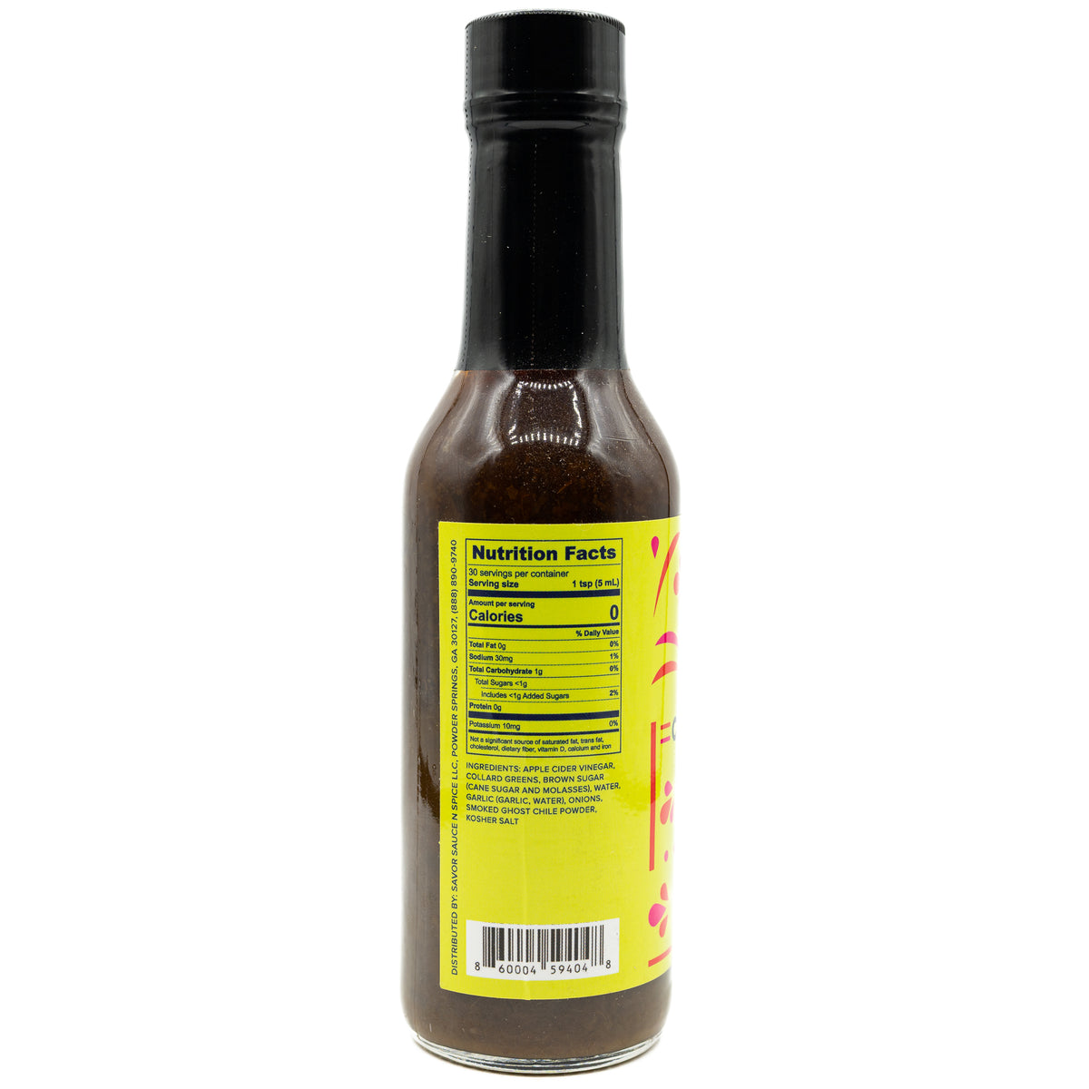 Hot N Saucy Hot Sauce Collards N Ghost