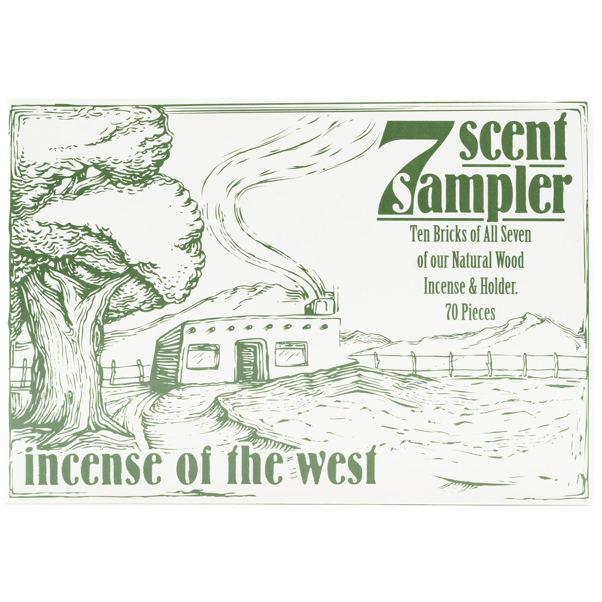 Incienso Incense 7 Scent Sampler