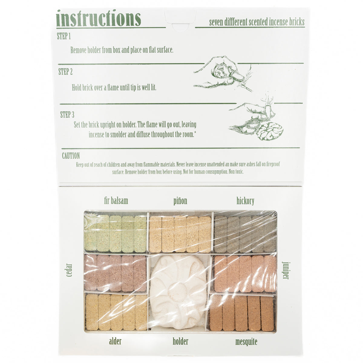 Incienso Incense 7 Scent Sampler