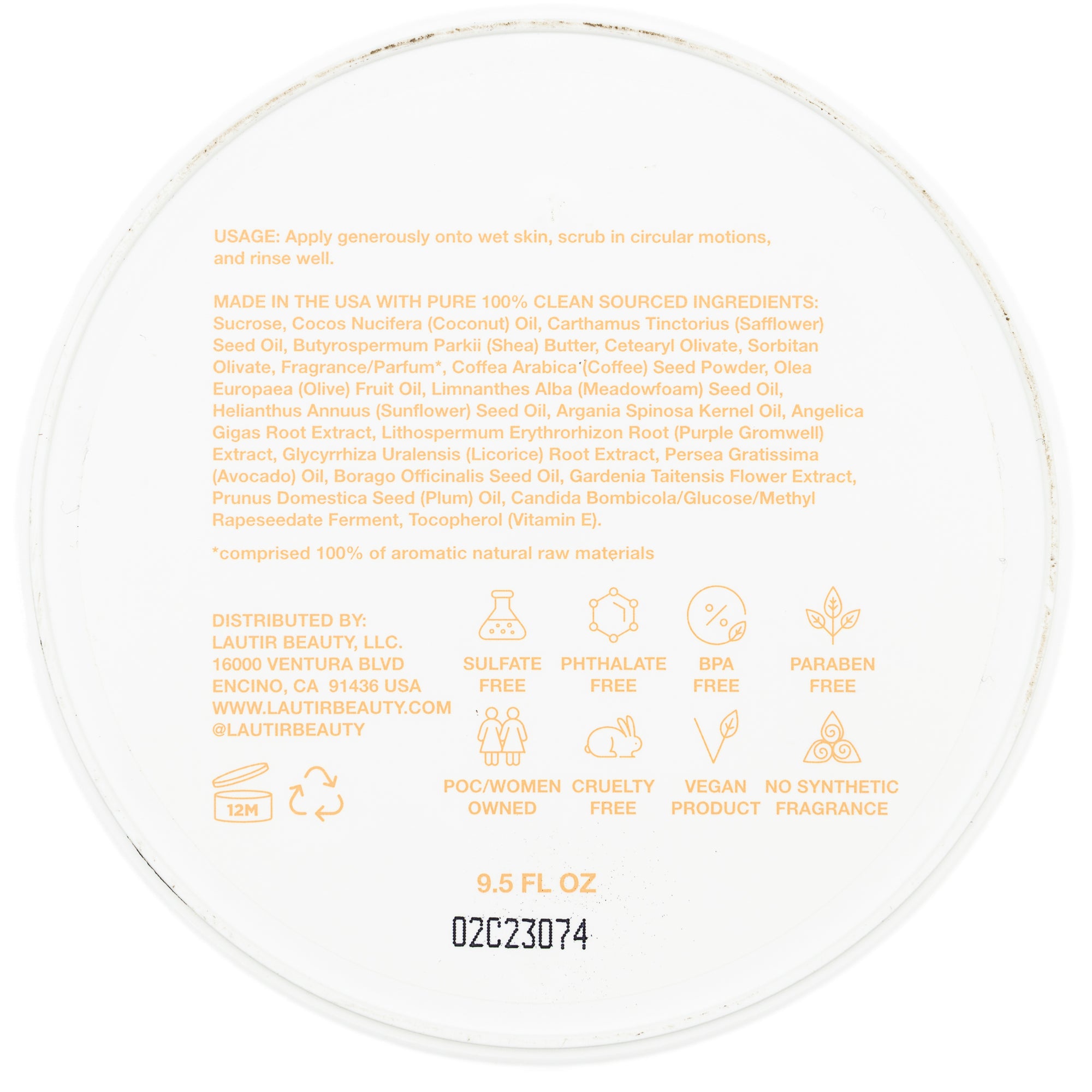 Lautir Hydra Slip Body Scrub