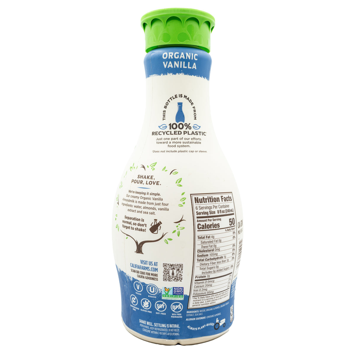 Califia Farms Almondmilk Vanilla Organic