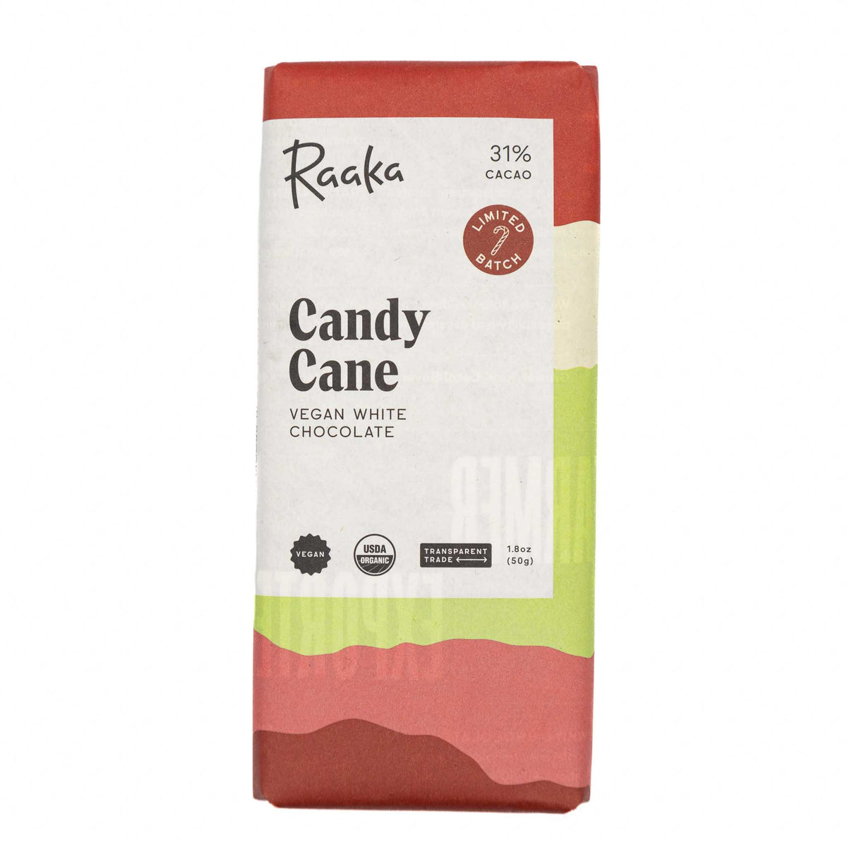 Raaka Chocolate Bar Candy Cane