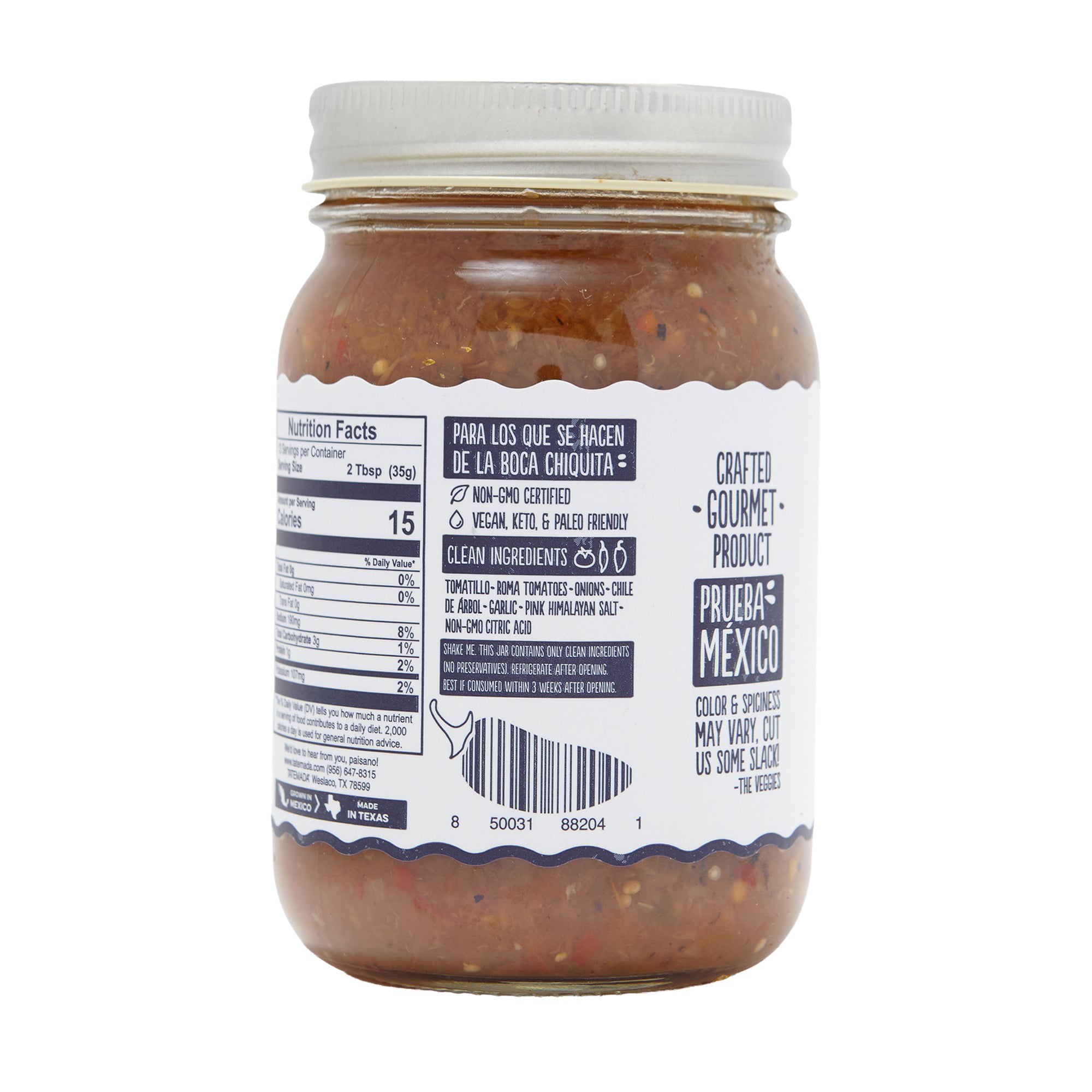 Tatemada Salsa Arbol