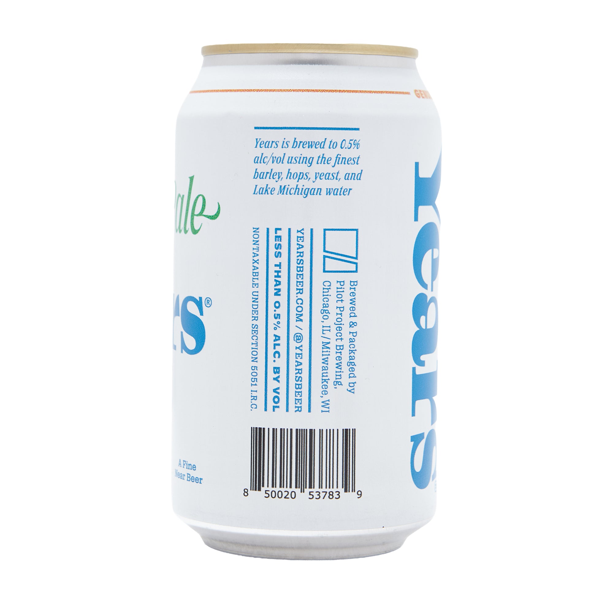 Years Non Alcoholic Beer Classic Pale