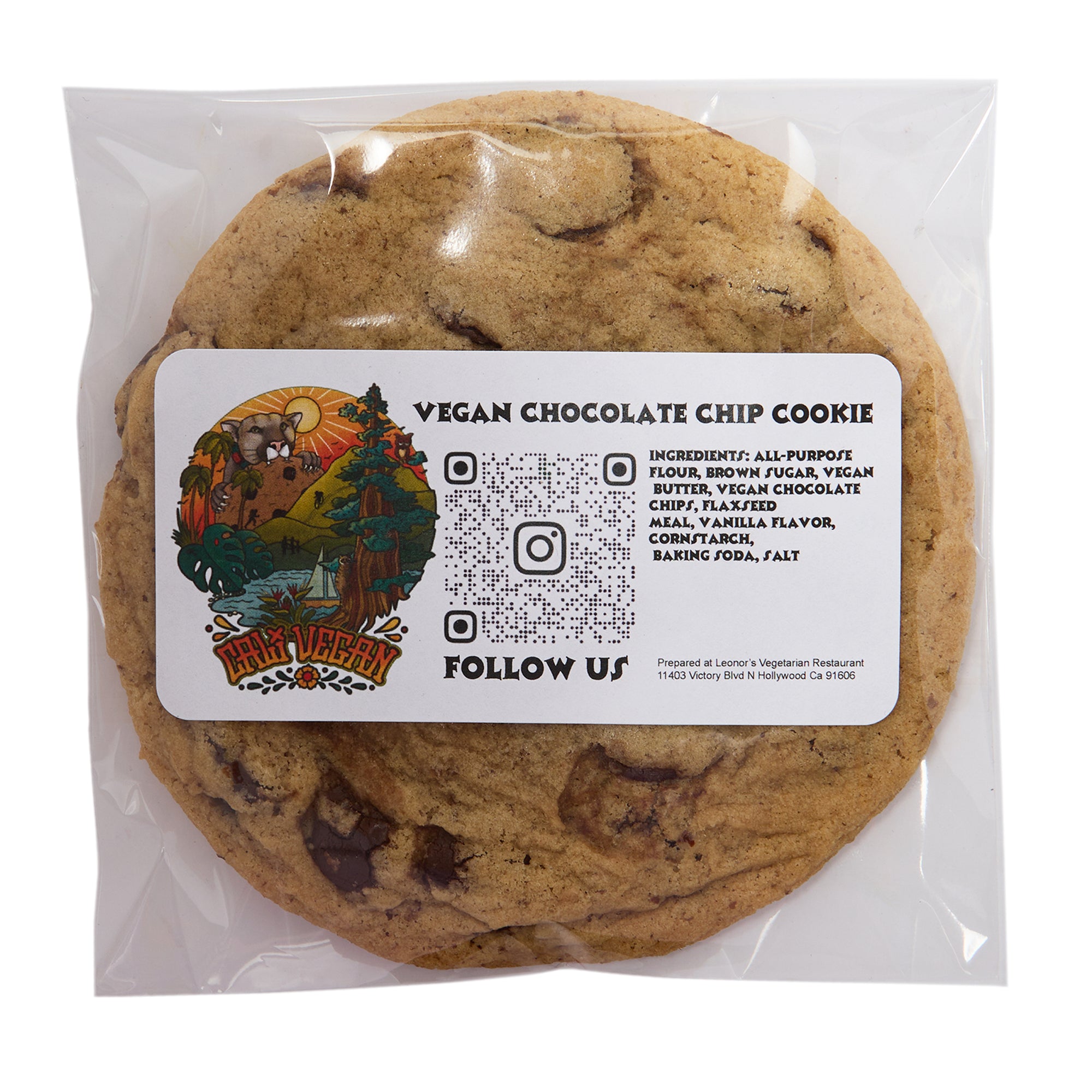 Cali Vegan Cookie Chocolate Chip