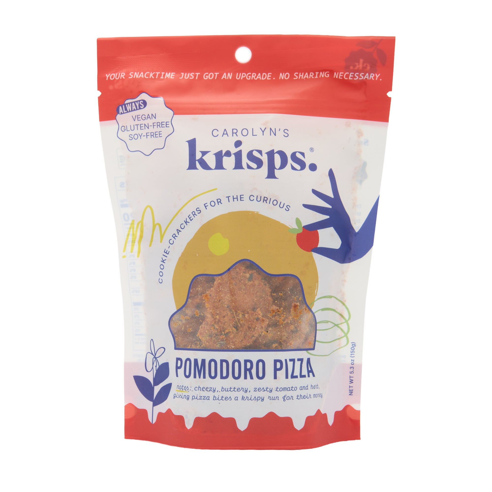 Carolyns Krisps Pomodoro Pizza