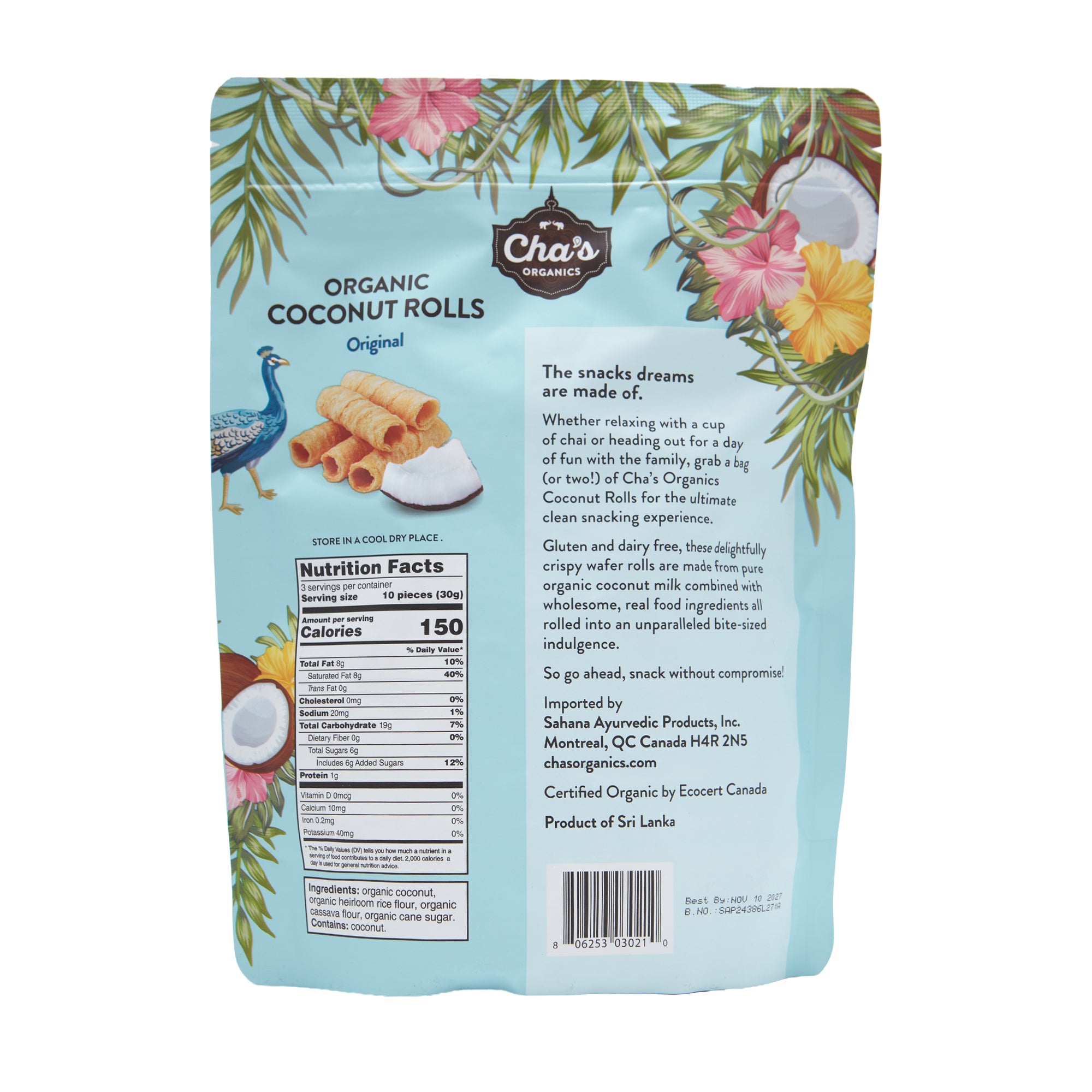 Cha Coconut Rolls Original