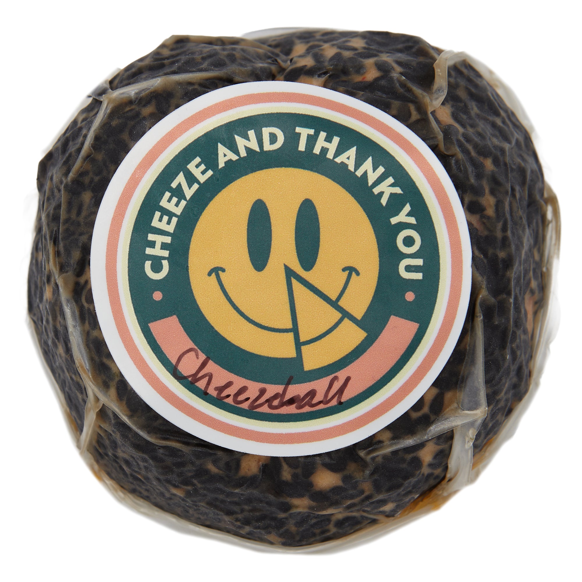 Cheeze and Thank You Cheeseball Chili Crisp & Sriracha