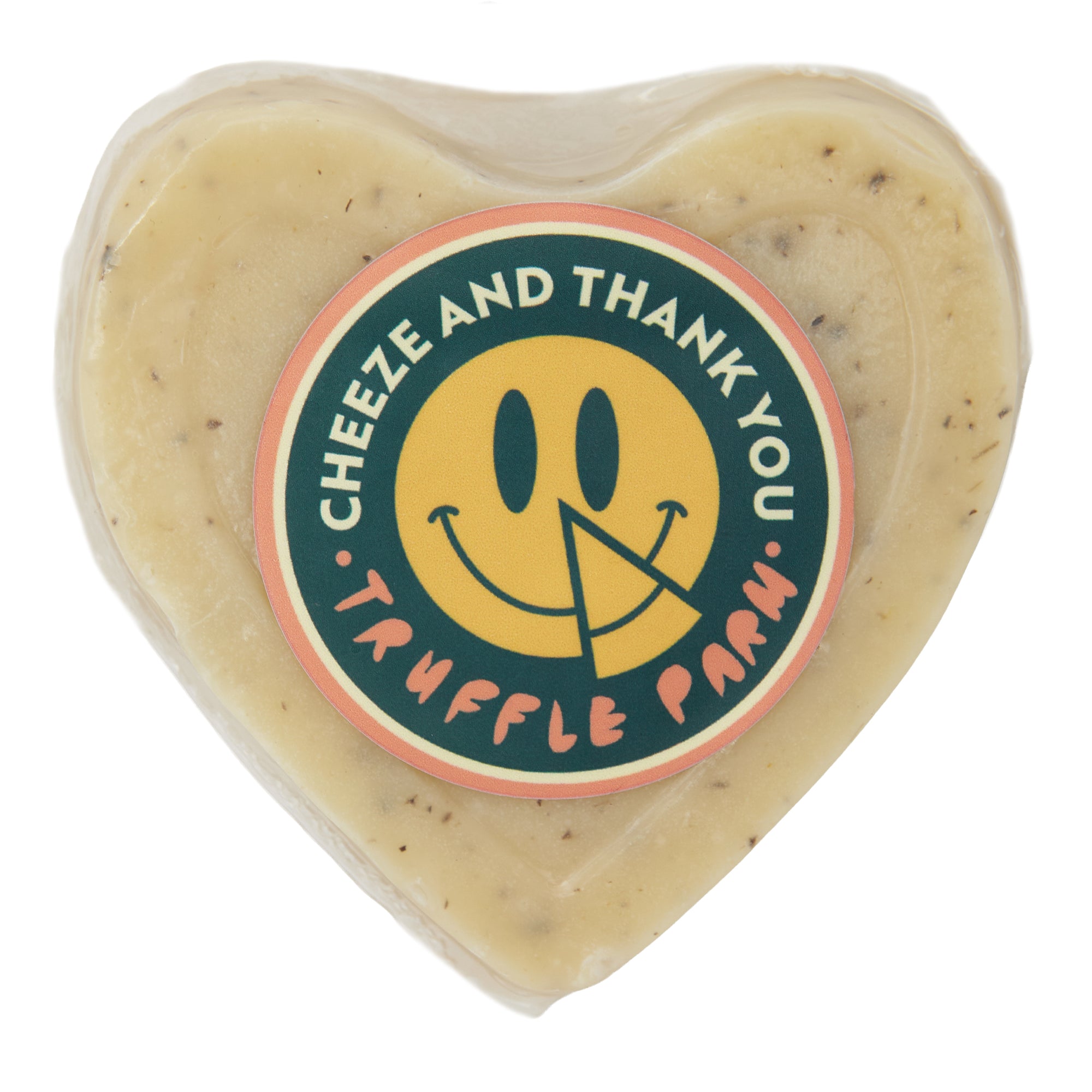 Cheeze and Thank You Heart Truffle Parmesan