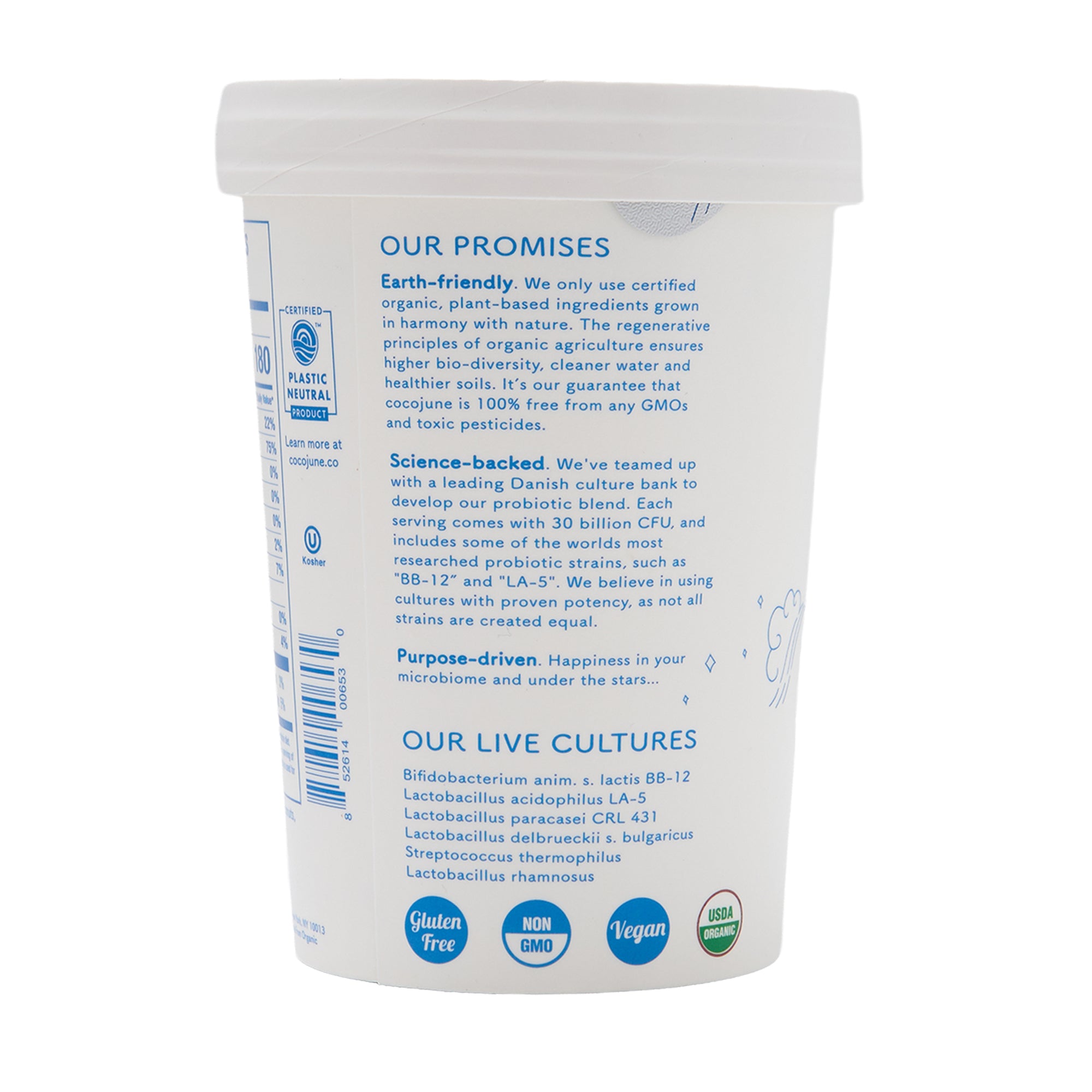Cocojune Yogurt Greek Plain Large