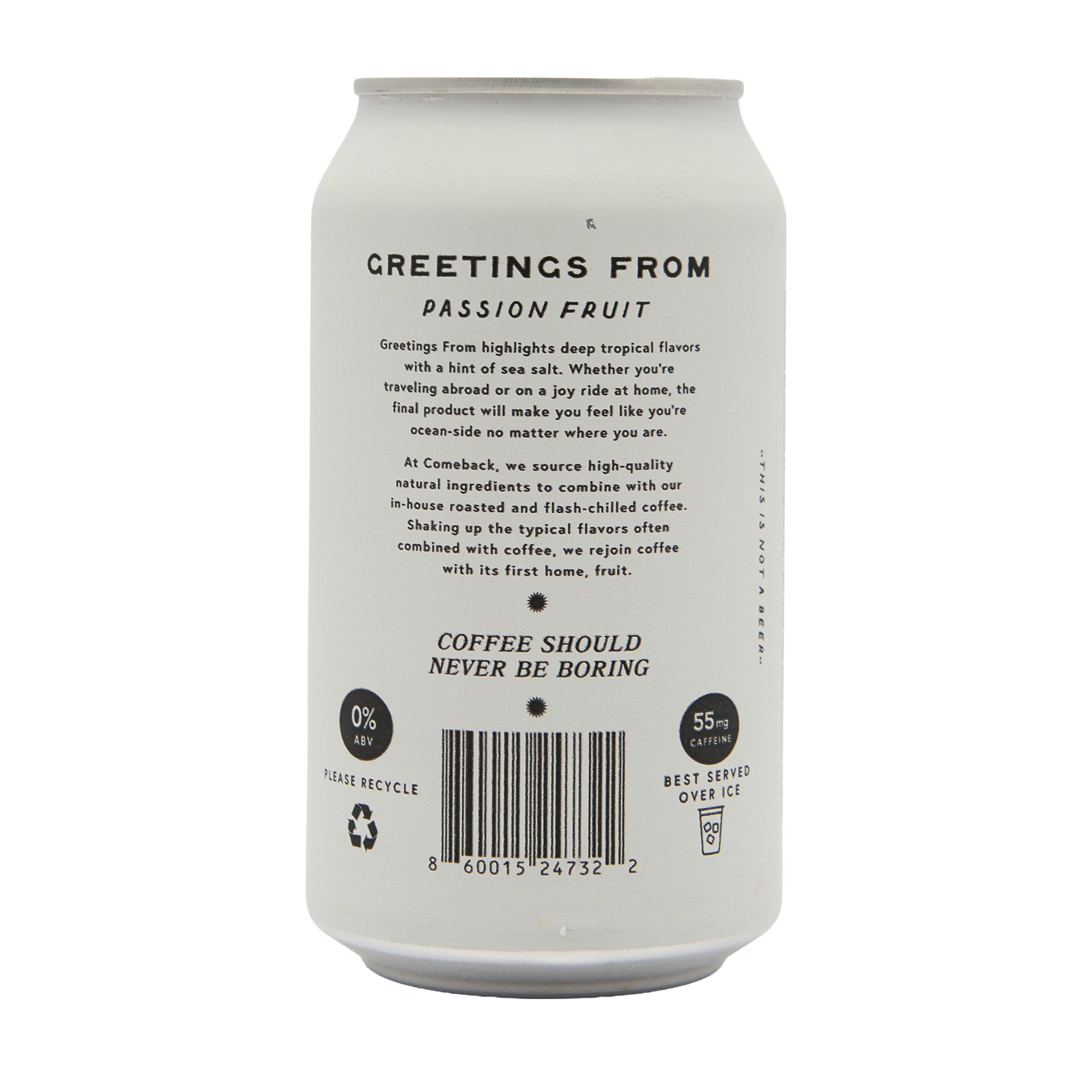 Comeback Soda Passionfruit