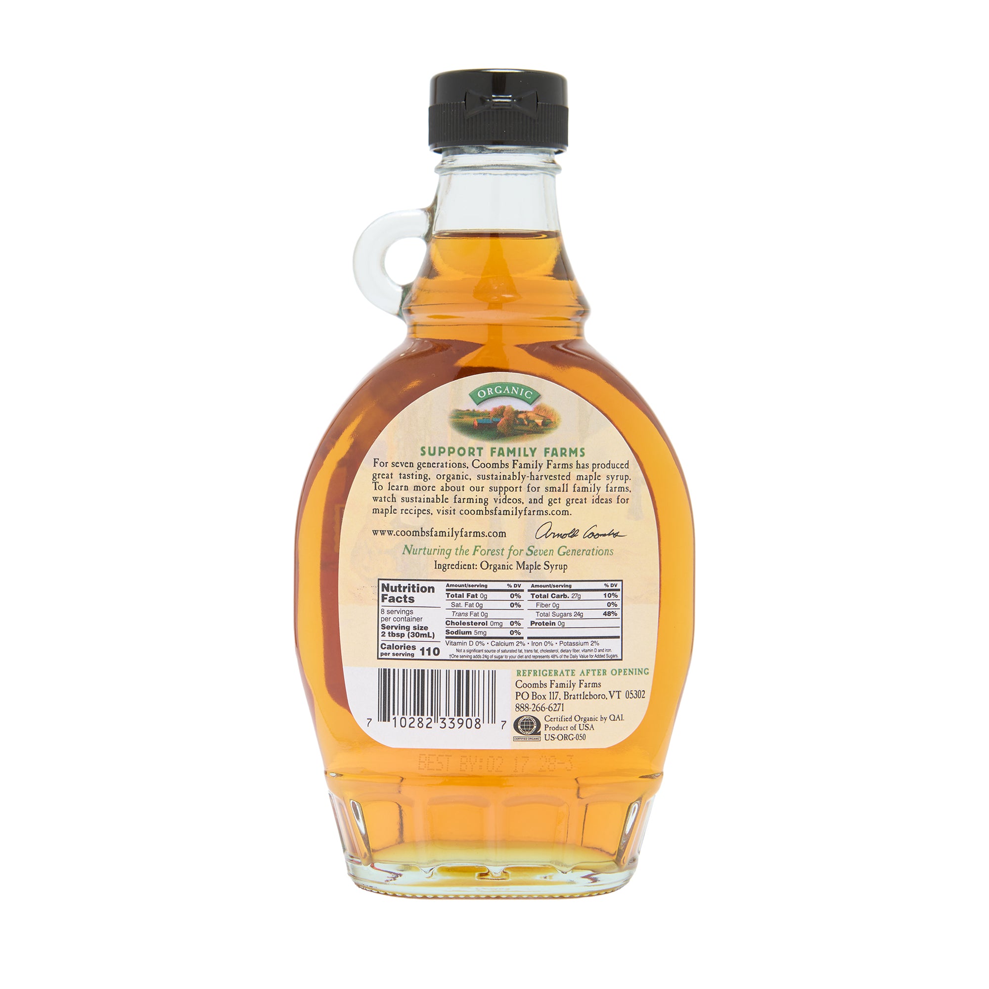 Coombs Maple Syrup Amber