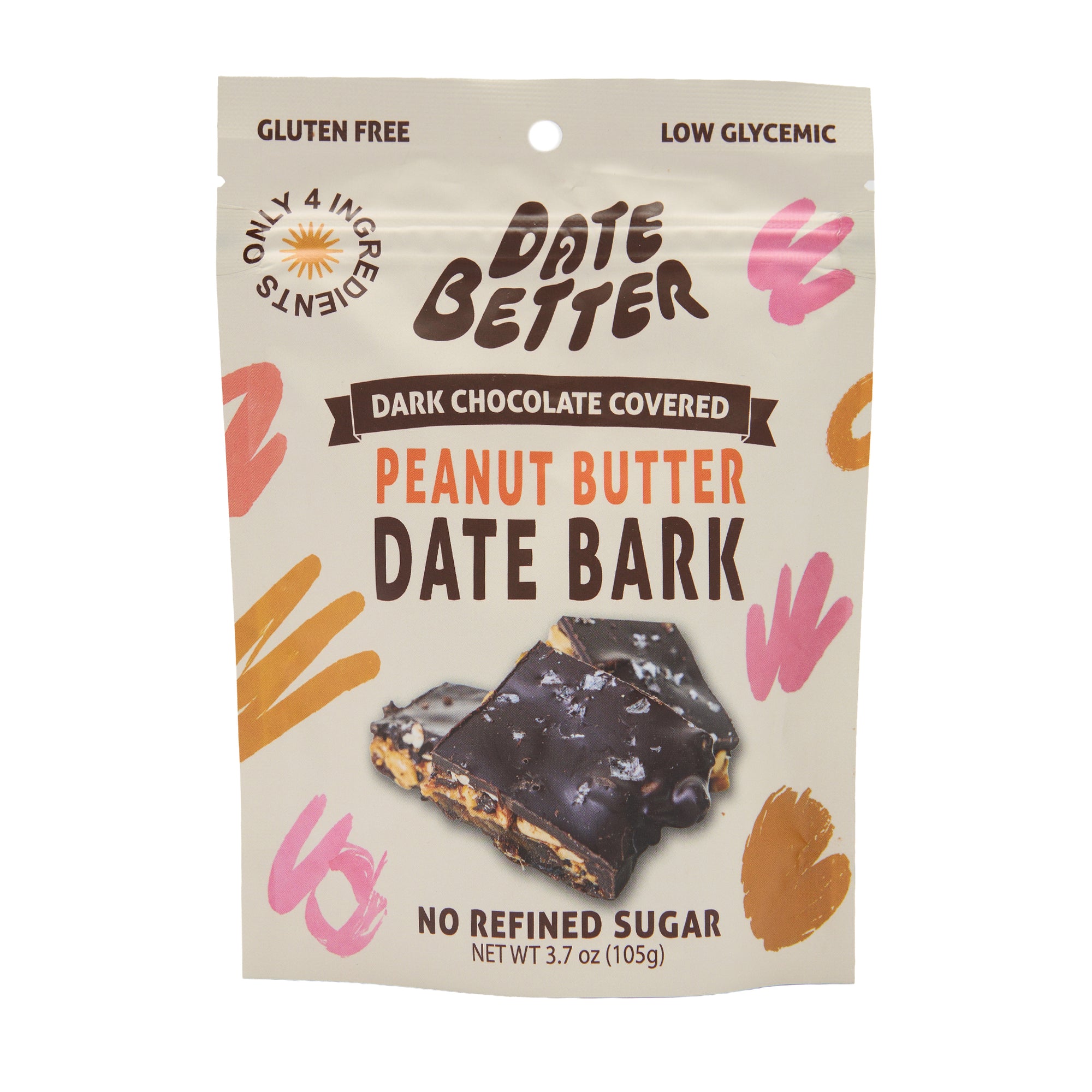 Date Better Snacks Peanut Butter Date Bark
