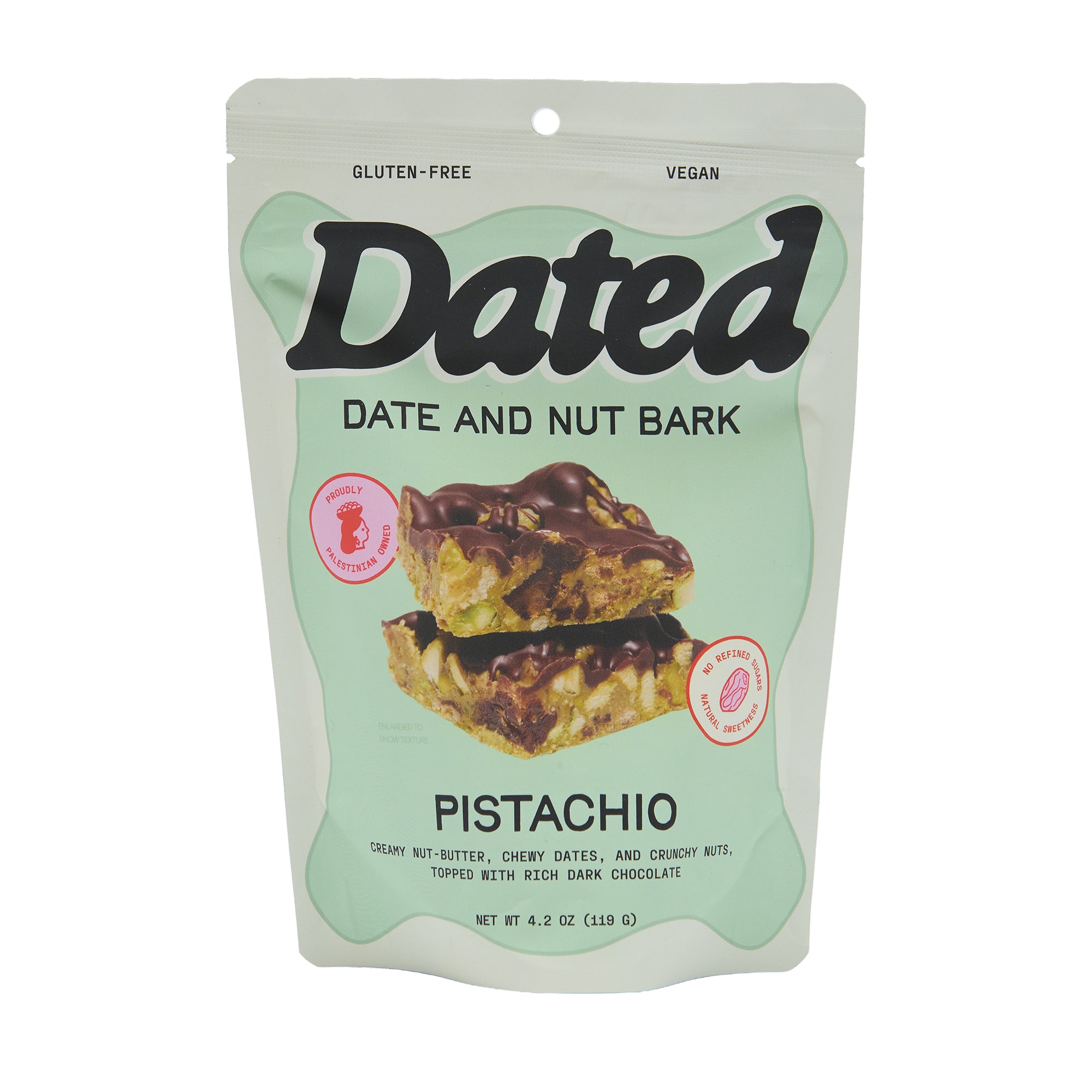 Dated Date & Nut Bark Pistachio