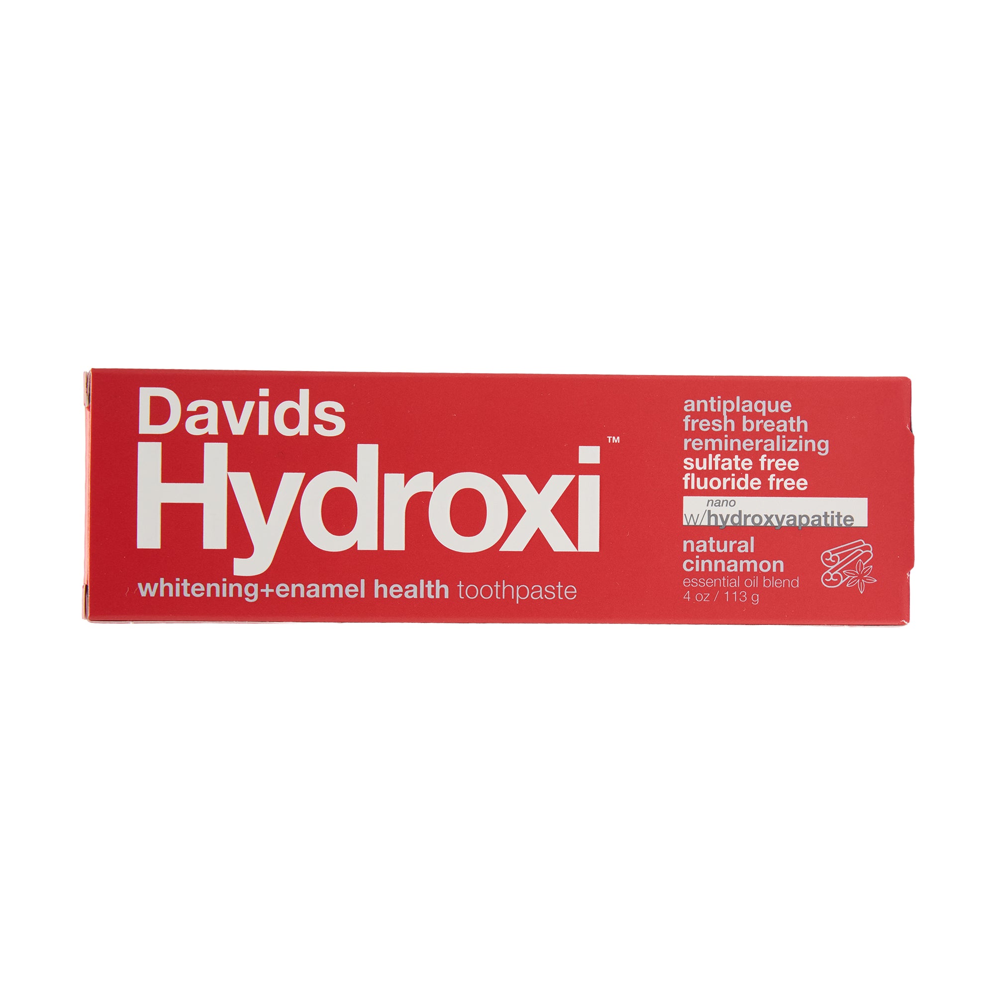 Davids Natural Toothpaste Whitening + Enamel Health Strawberry Watermelon