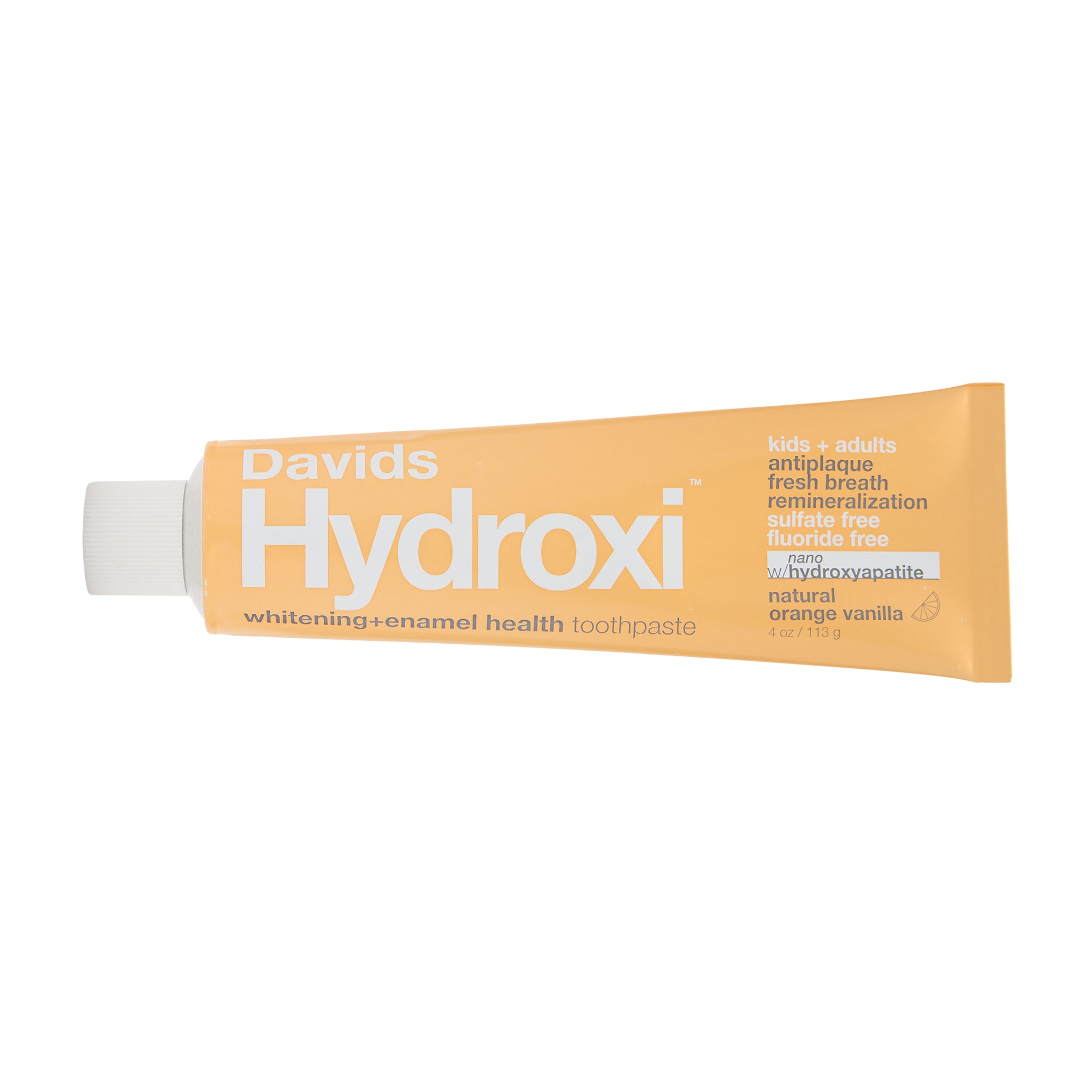Davids Natural Toothpaste Orange + Vanilla