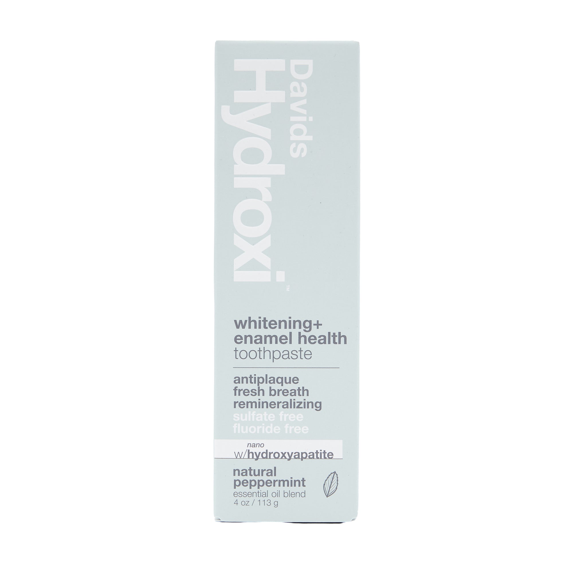 Davids Natural Toothpaste Whitening Peppermint