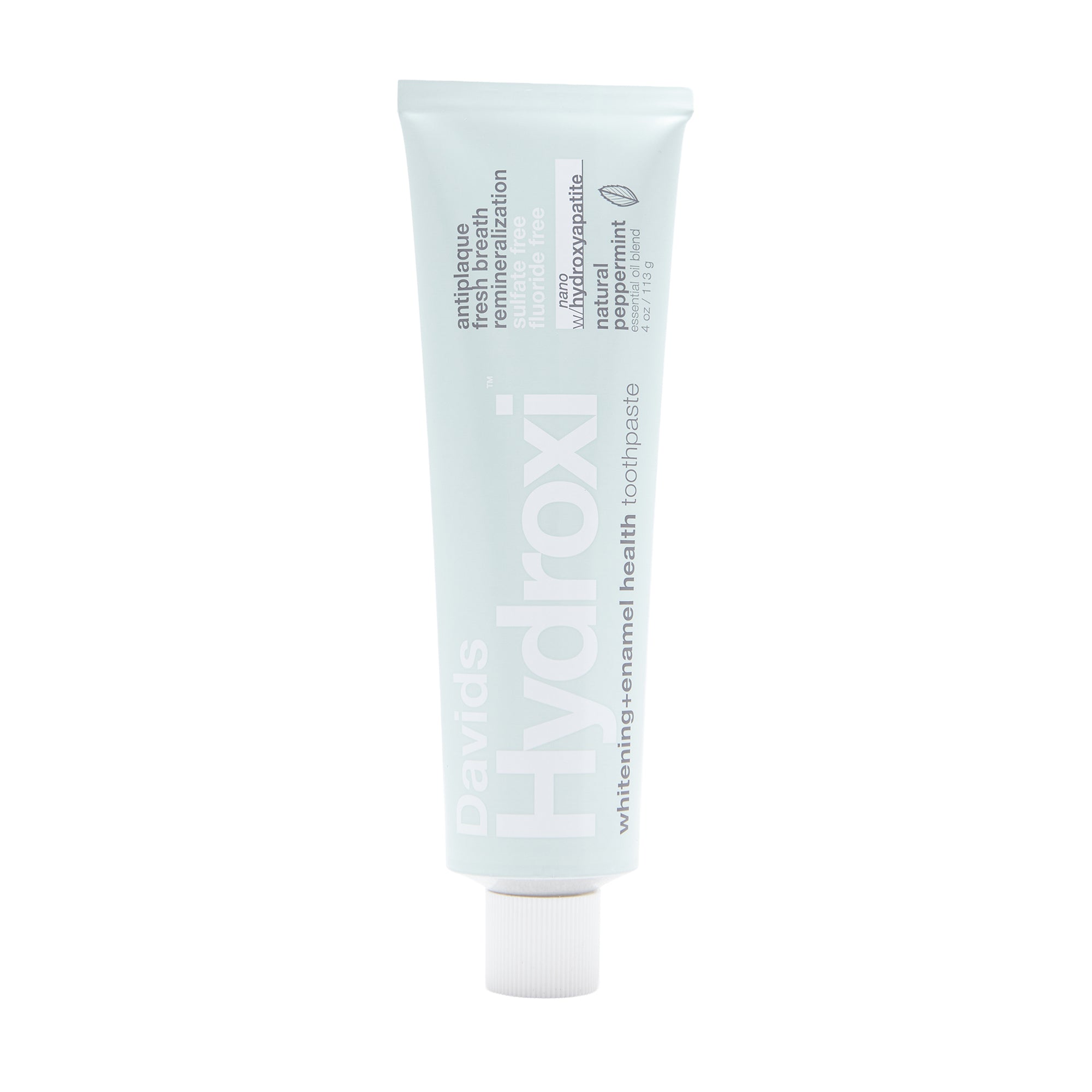Davids Natural Toothpaste Whitening Peppermint