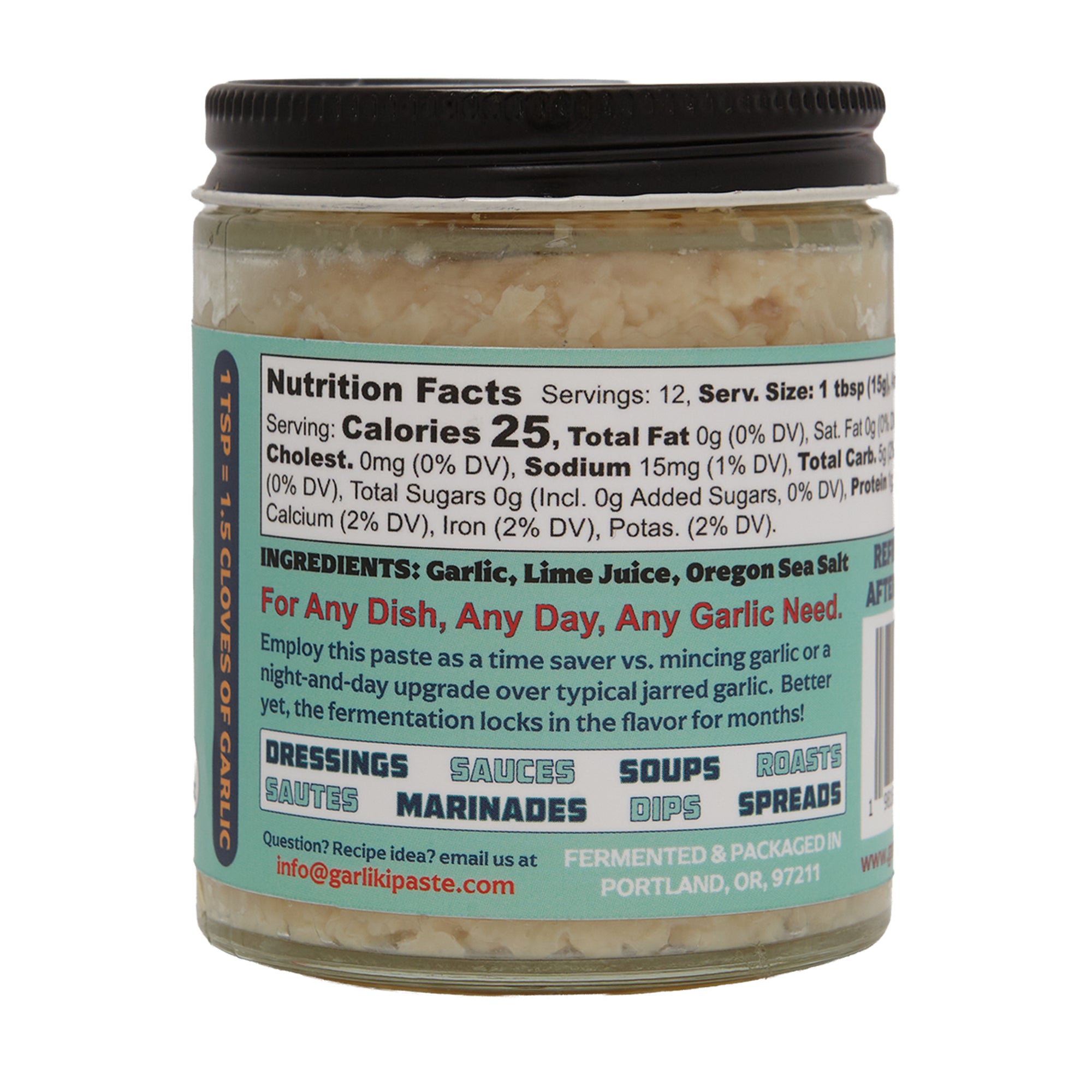 Garliki Fermented Garlic Paste Original