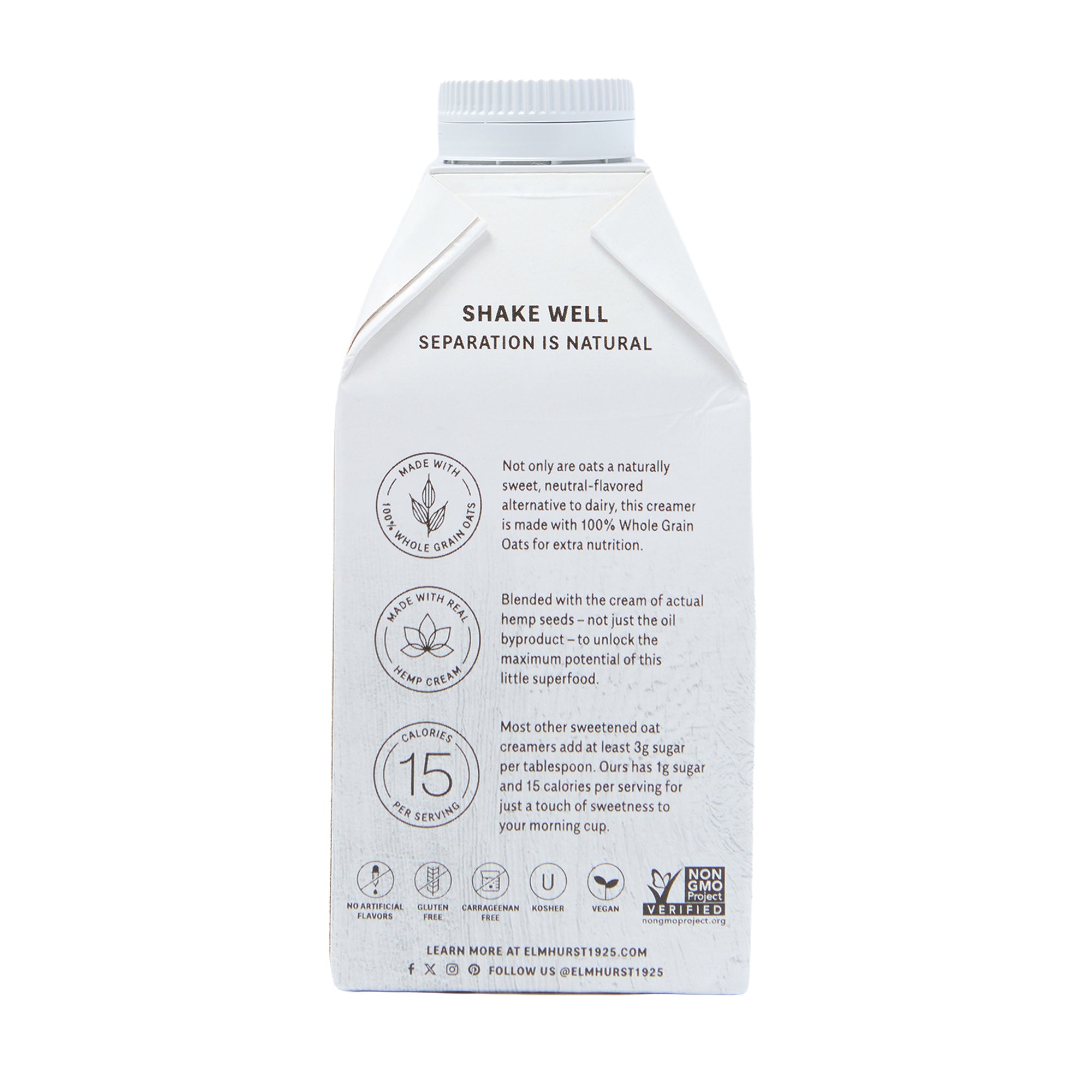 Elmhurst Oat Creamer Brown Sugar