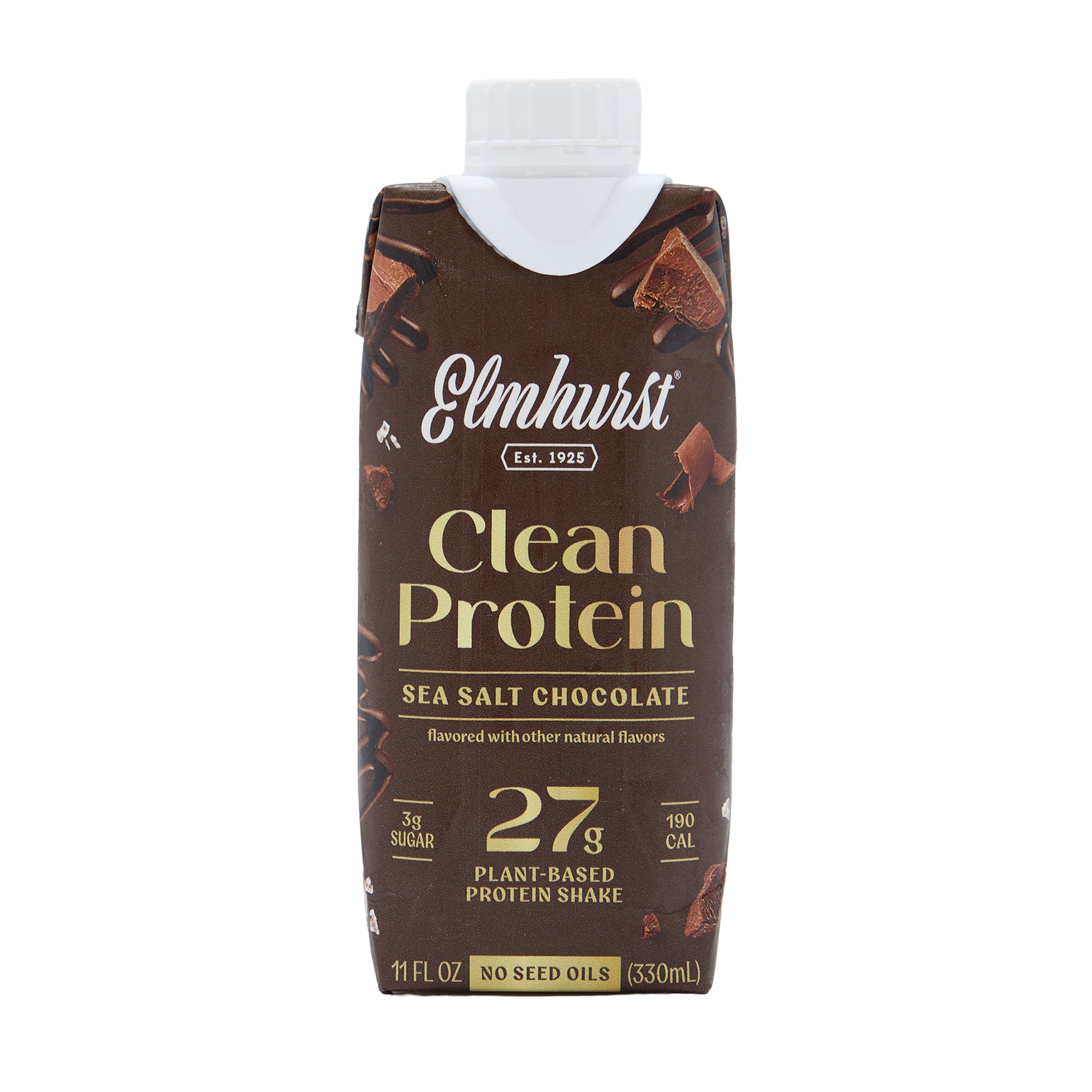 Elmhurst Protein Shake Chocolate Sea Salt