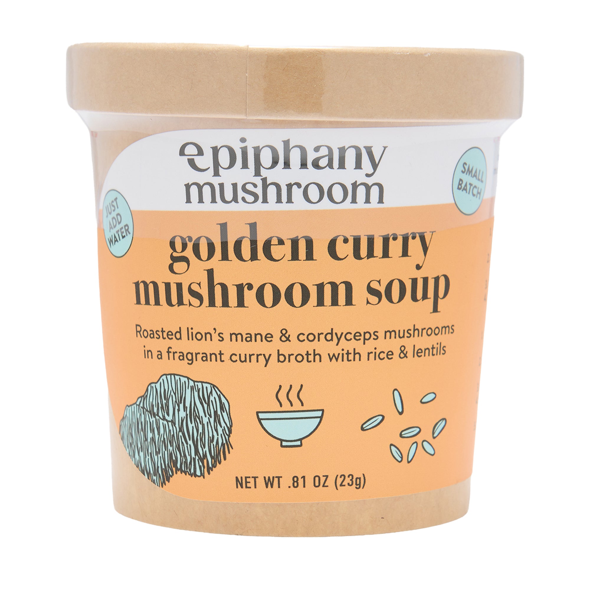 Epiphany Mushroom Co Instant Soup Golden Curry