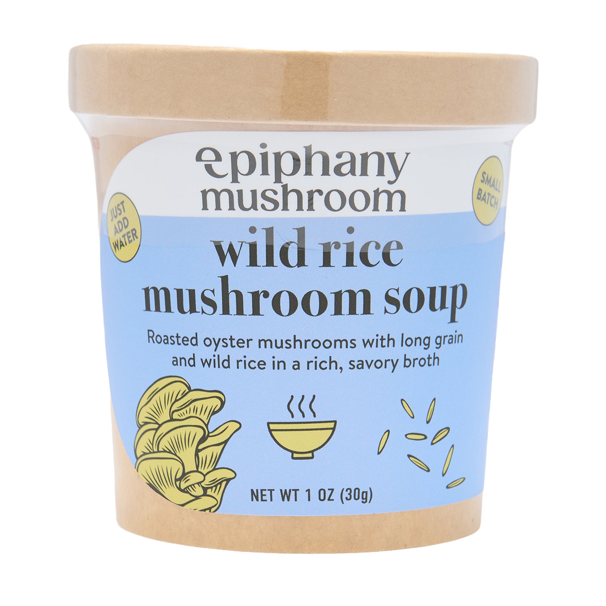 Epiphany Mushroom Co Instant Soup Wild Rice