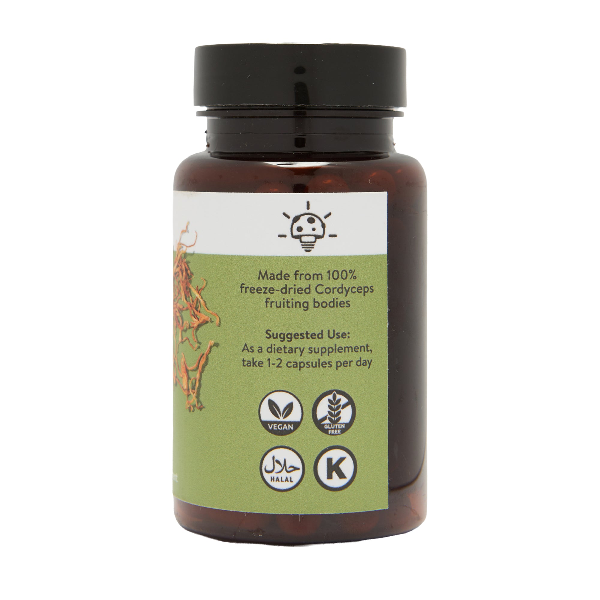 Epiphany Mushroom Co Cordyceps Capsules