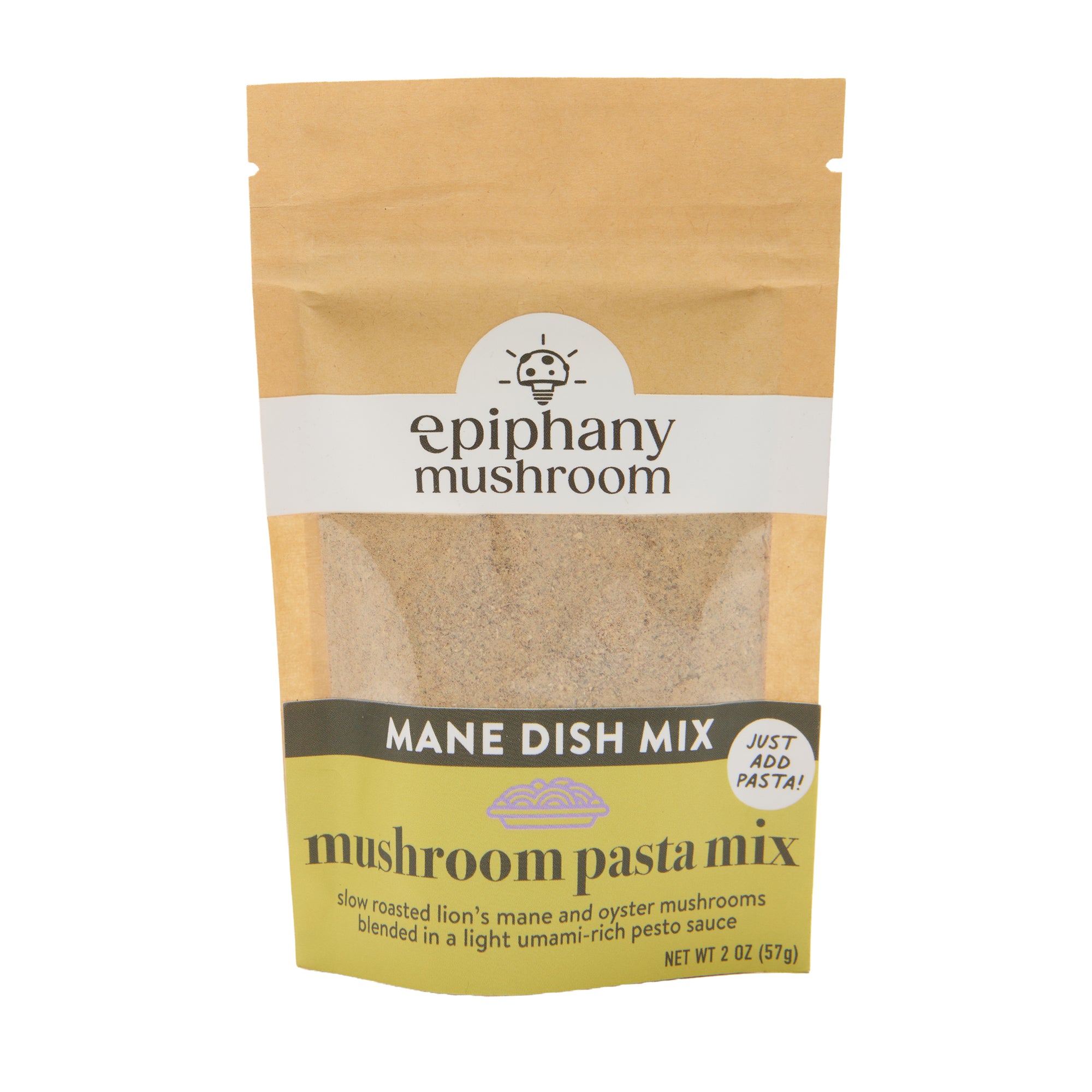 Epiphany Mushroom Co Lions Mane Pasta Mix