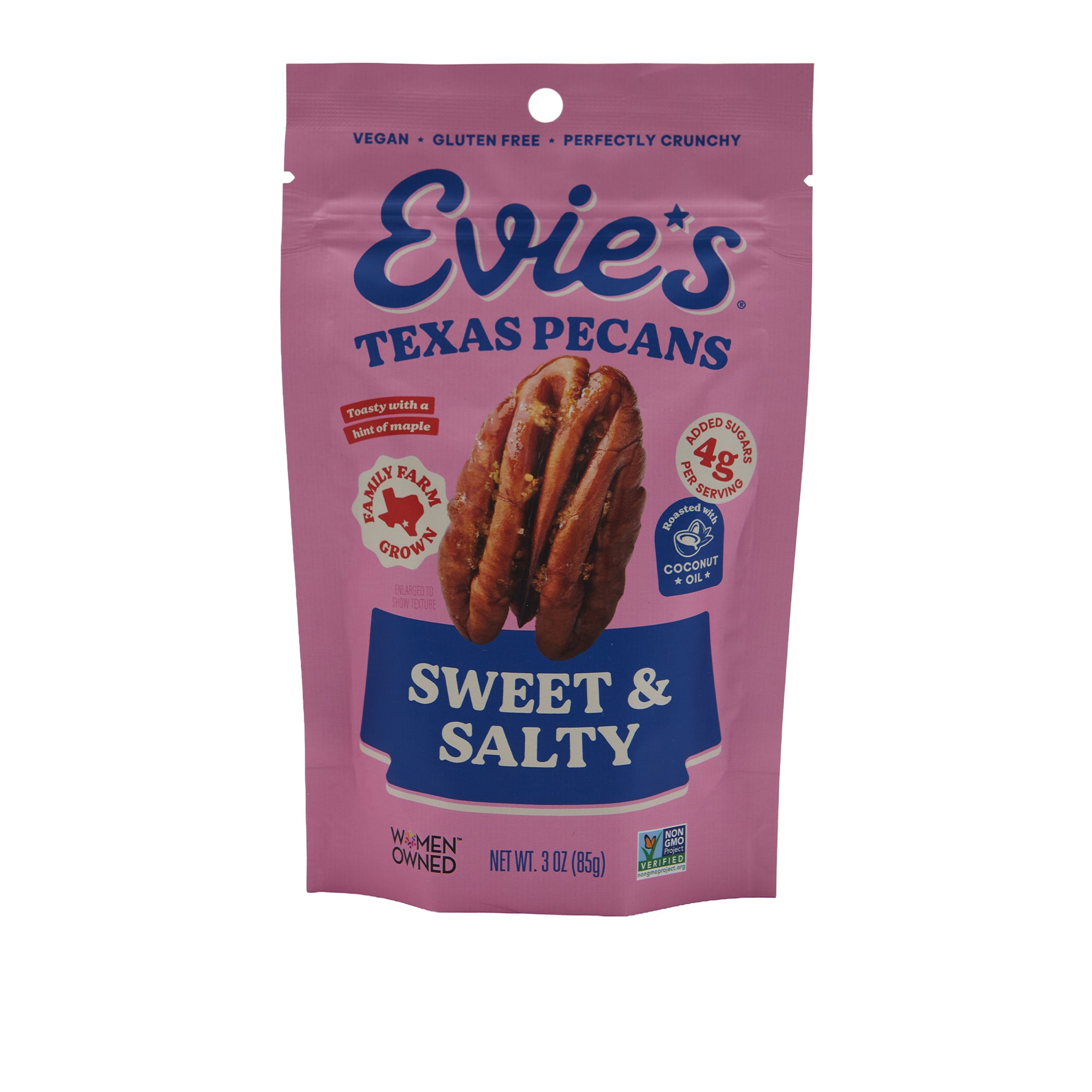 Evies Snacks Candied Pecans Sweet & Salty