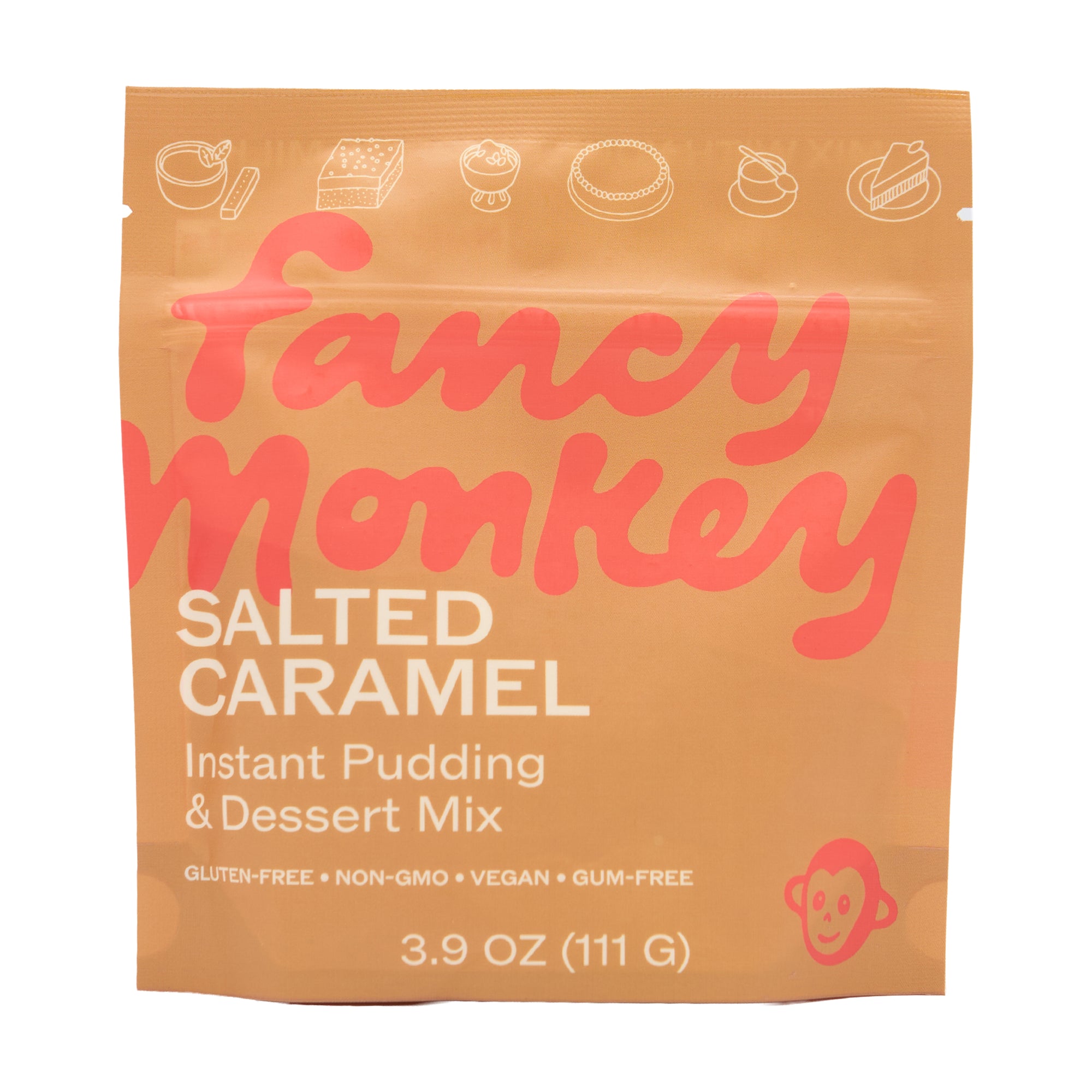 Fancy Monkey Instant Pudding Mix Salted Caramel