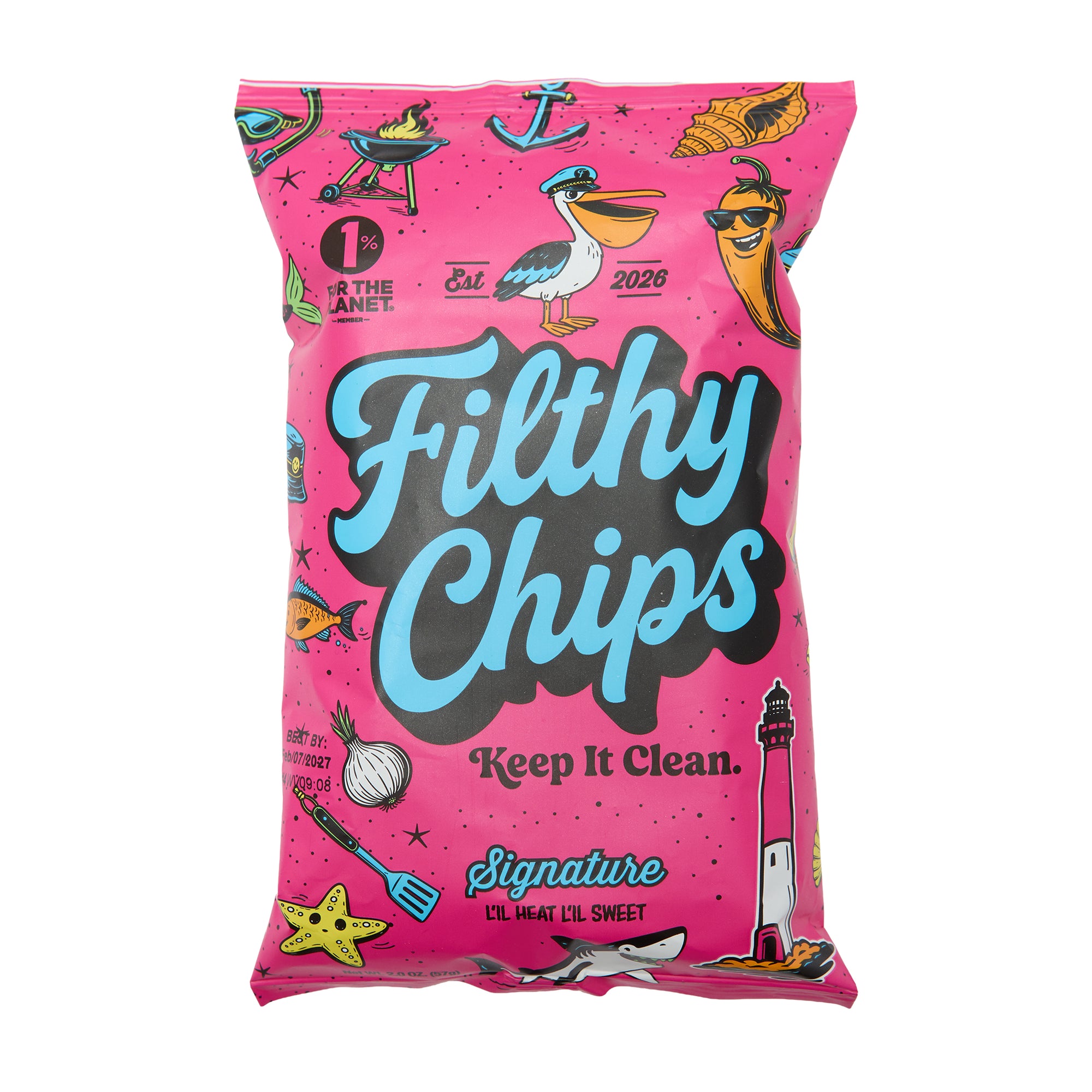 Filthy Chips Lil Heat Lil Sweet