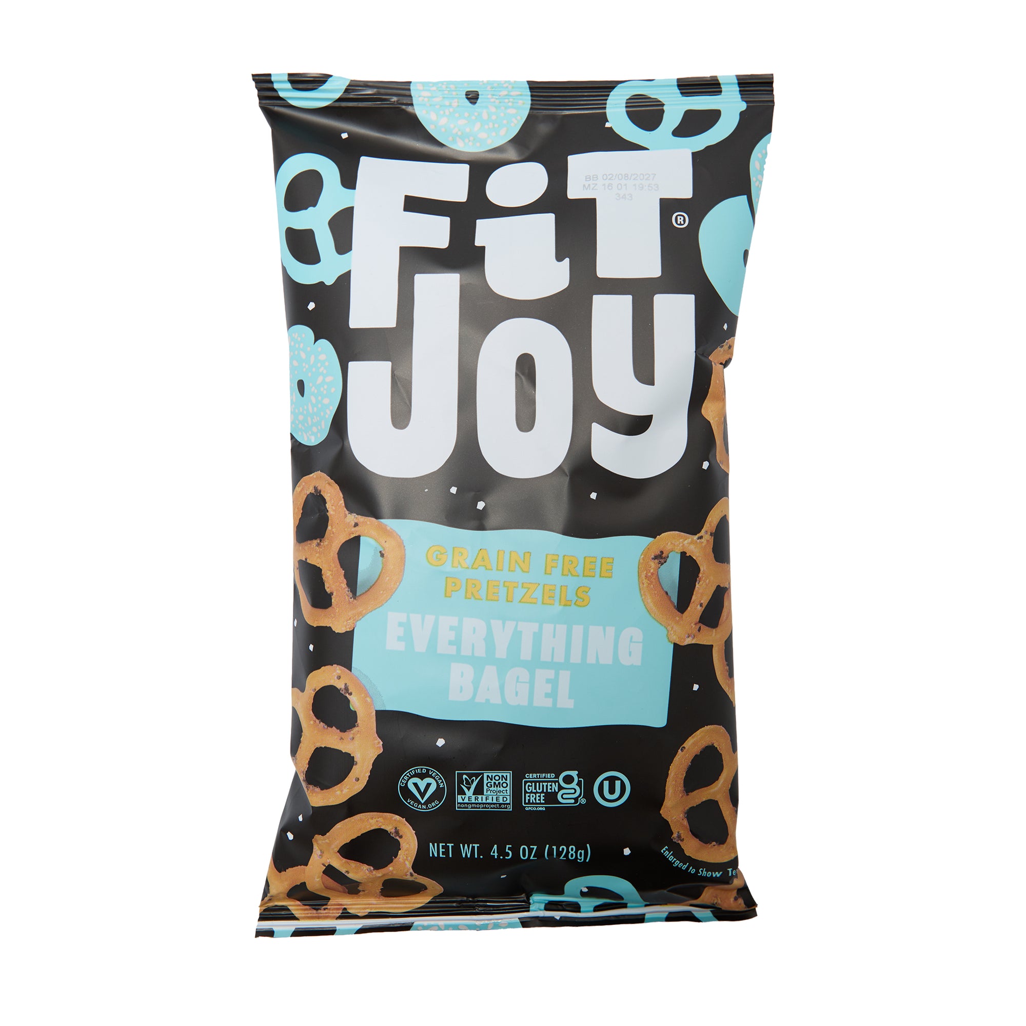 Fitjoy Pretzels Everything Bagel