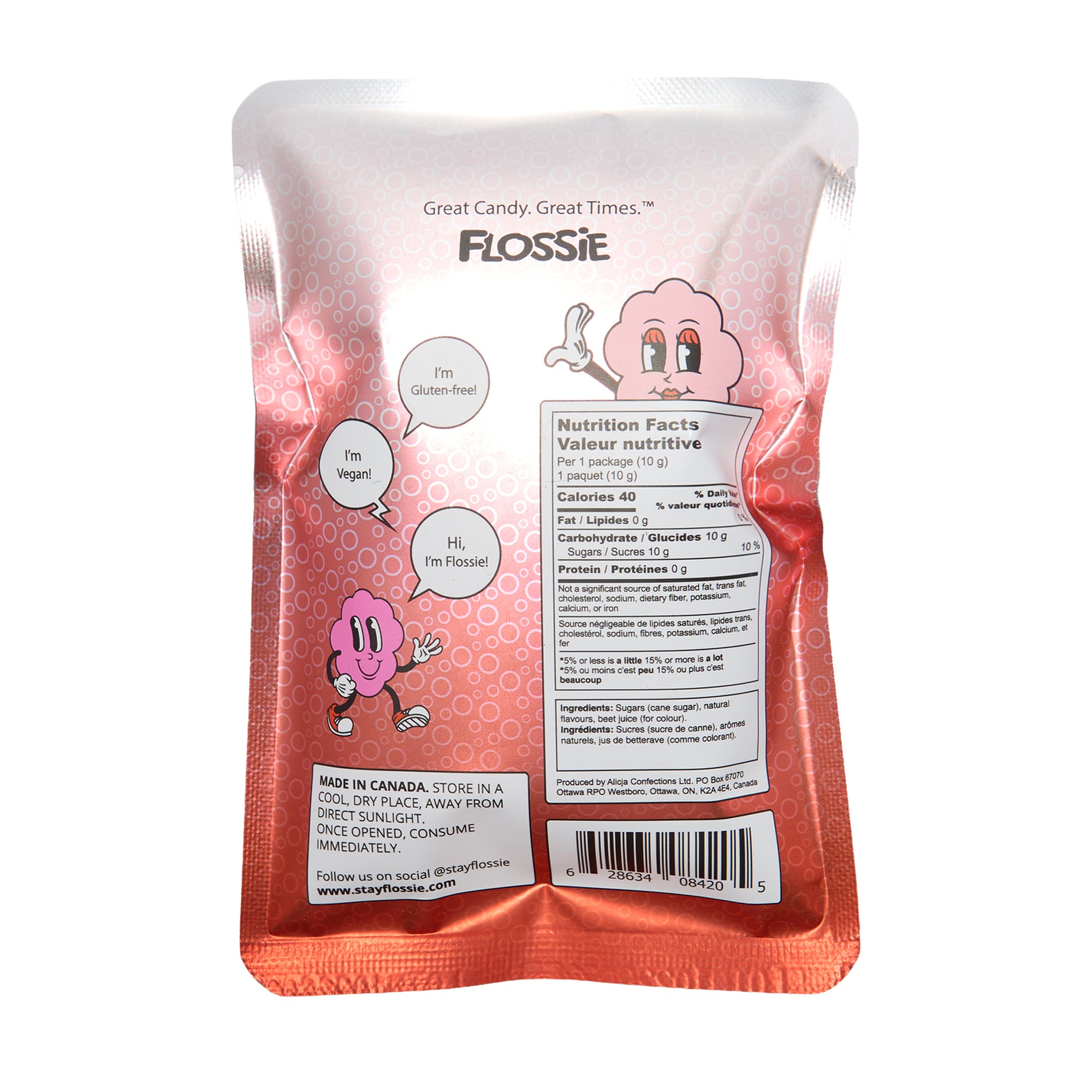 Flossie Cotton Candy Shirley Temple