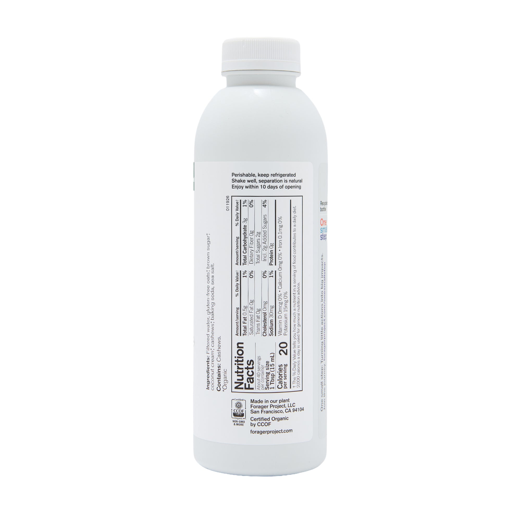 Forager Creamer Sweet & Creamy Brown Sugar