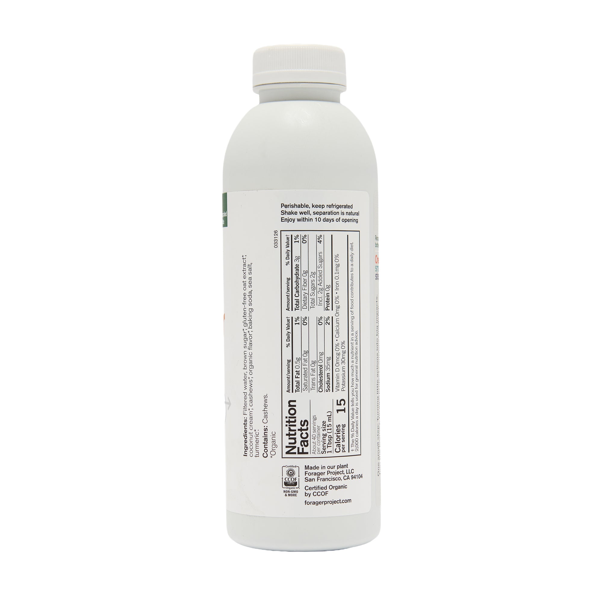 Forager Creamer Salted Golden Caramel