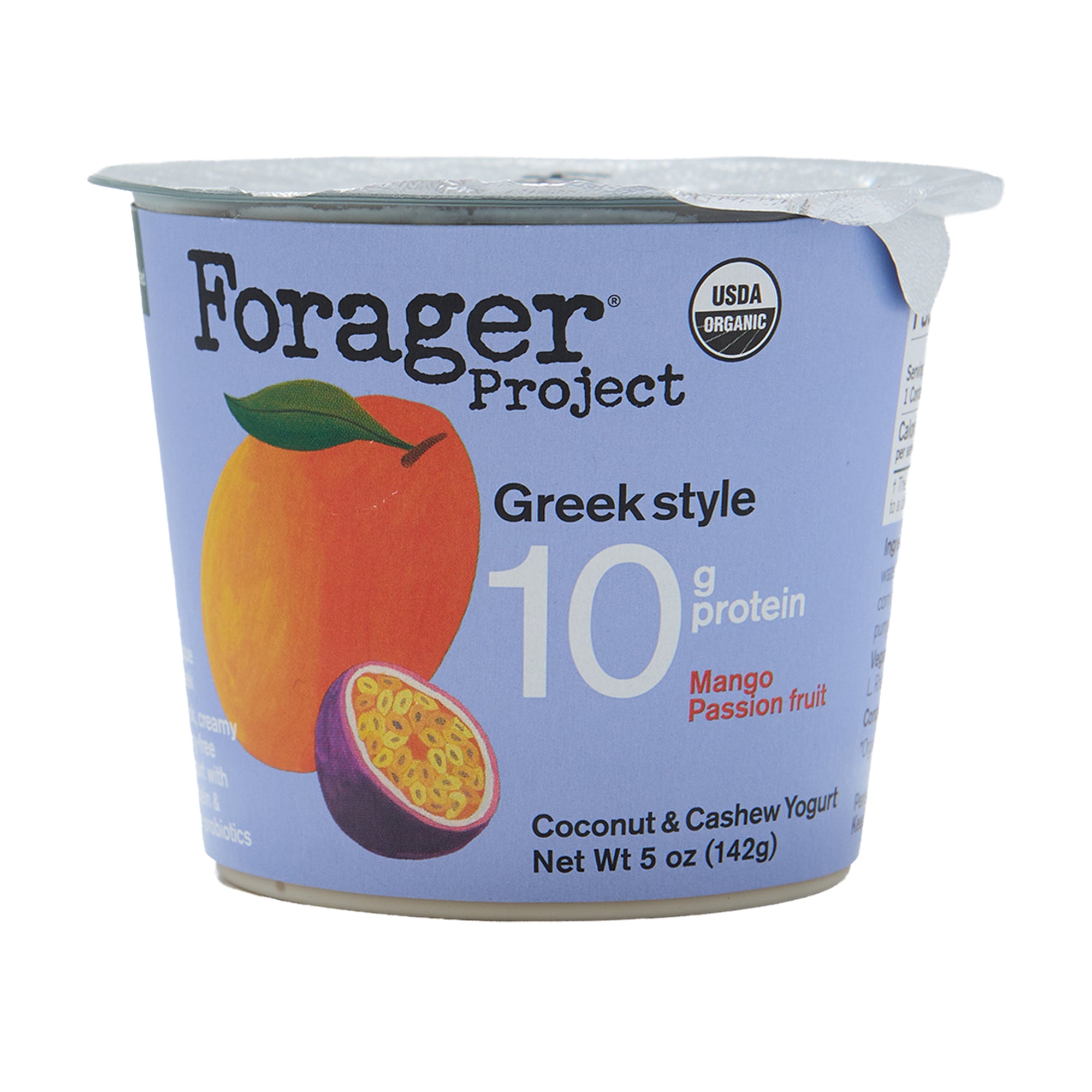 Forager Greek Yogurt Mango Passionfruit