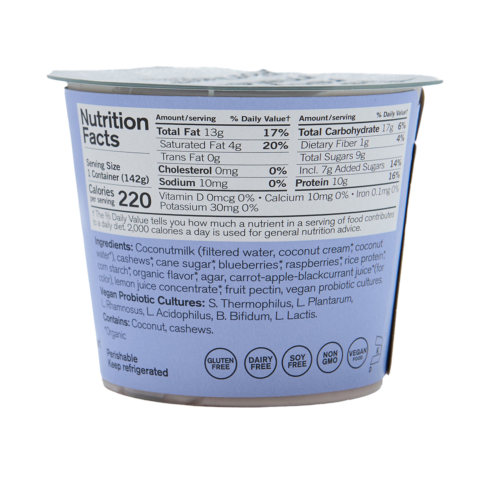 Forager Greek Yogurt Summer Berry