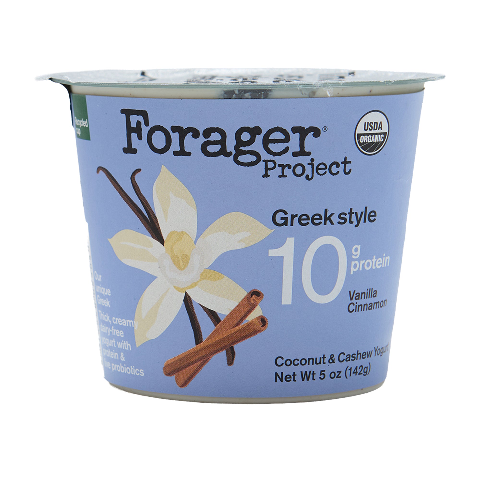 Forager Greek Yogurt Vanilla Cinnamon