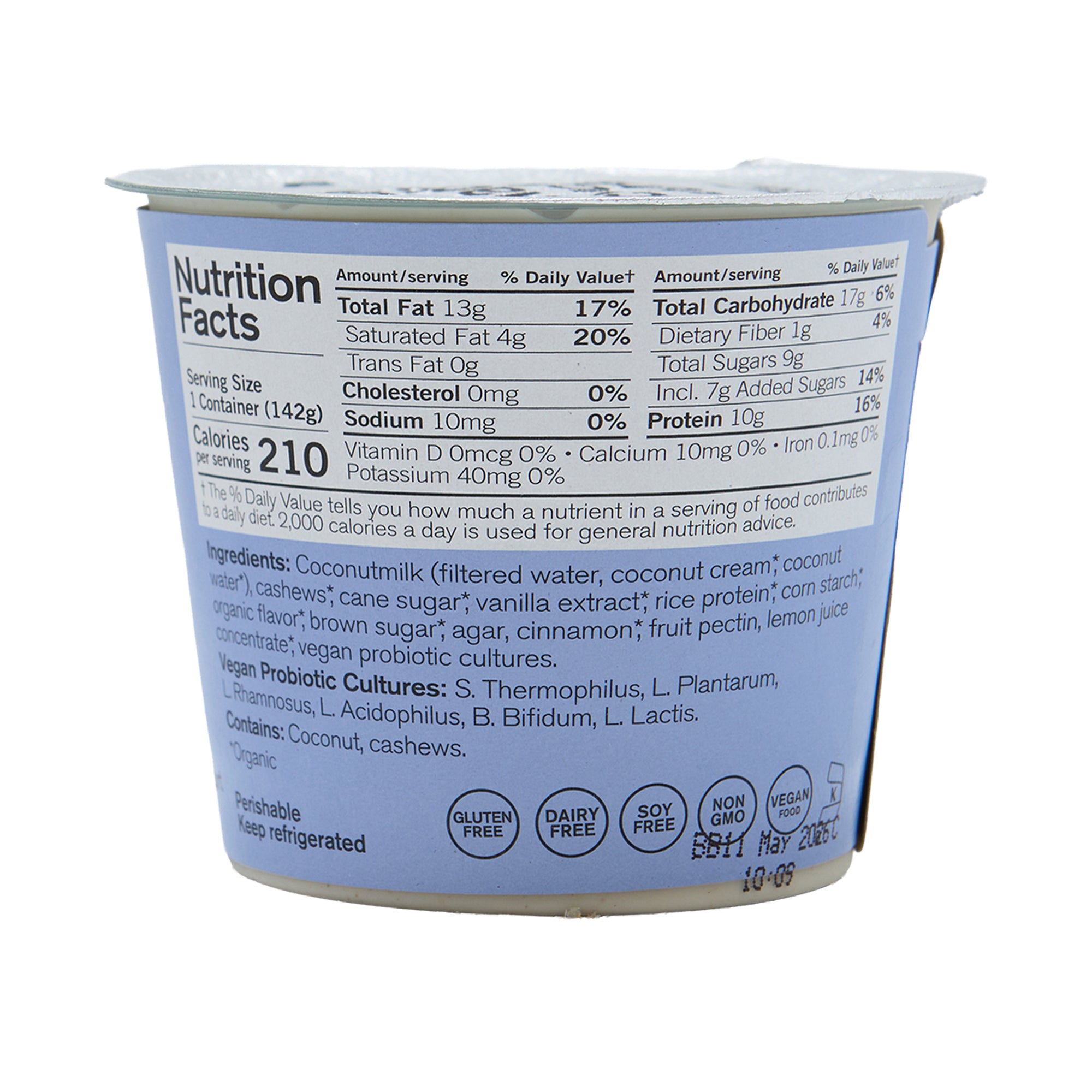 Forager Greek Yogurt Vanilla Cinnamon