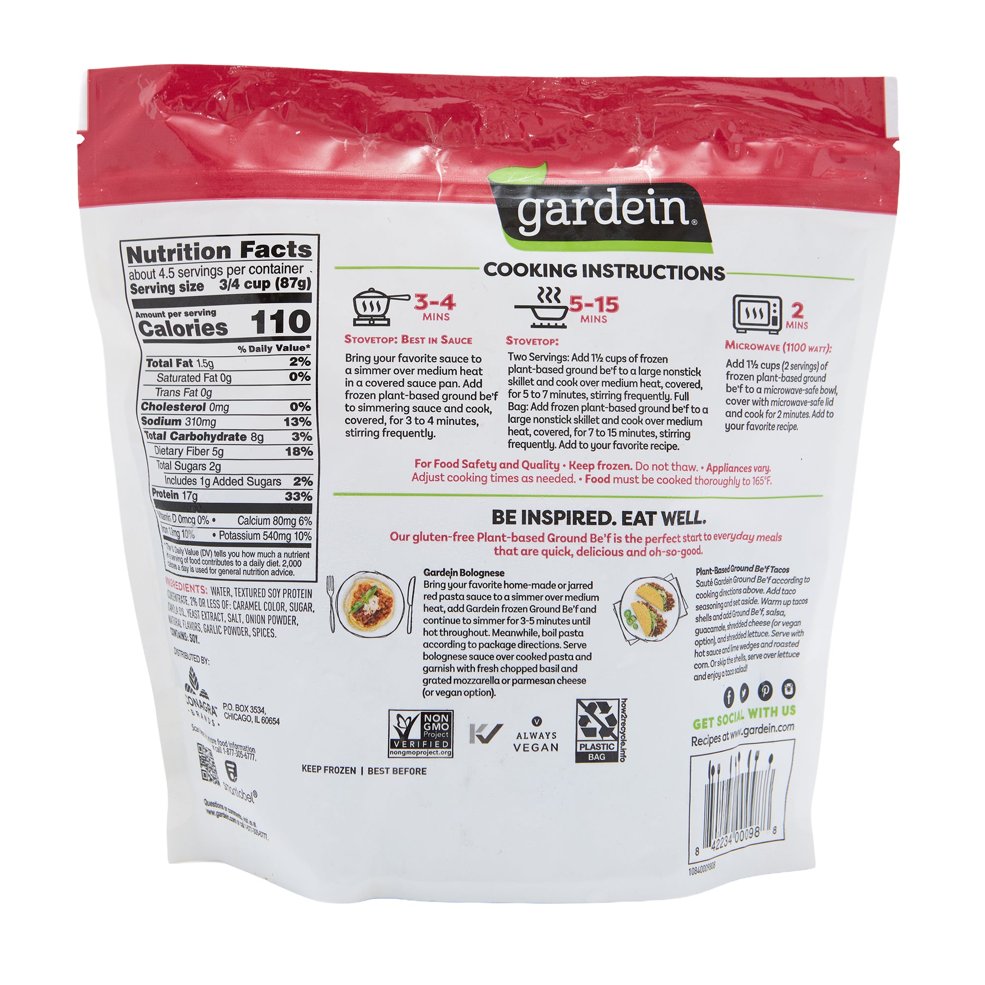Gardein Beef Crumbles